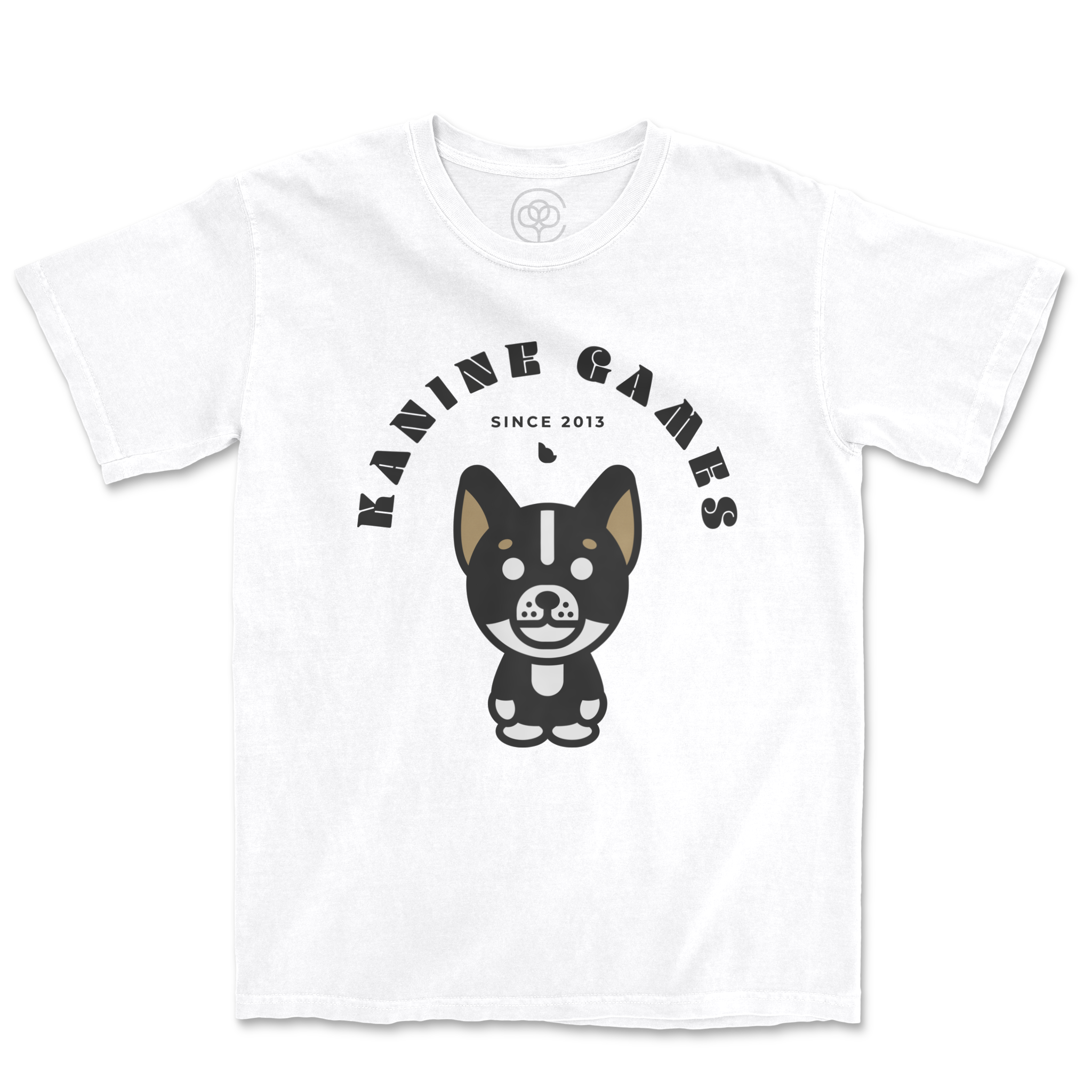 Kanine Games White Logo Tee