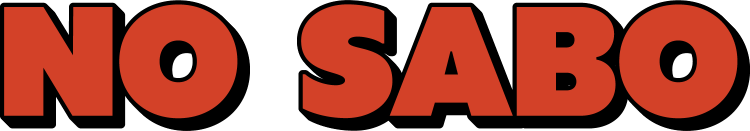 No Sabo logo for Spanish trivia mobile game inspired by Latino culture and family game nights