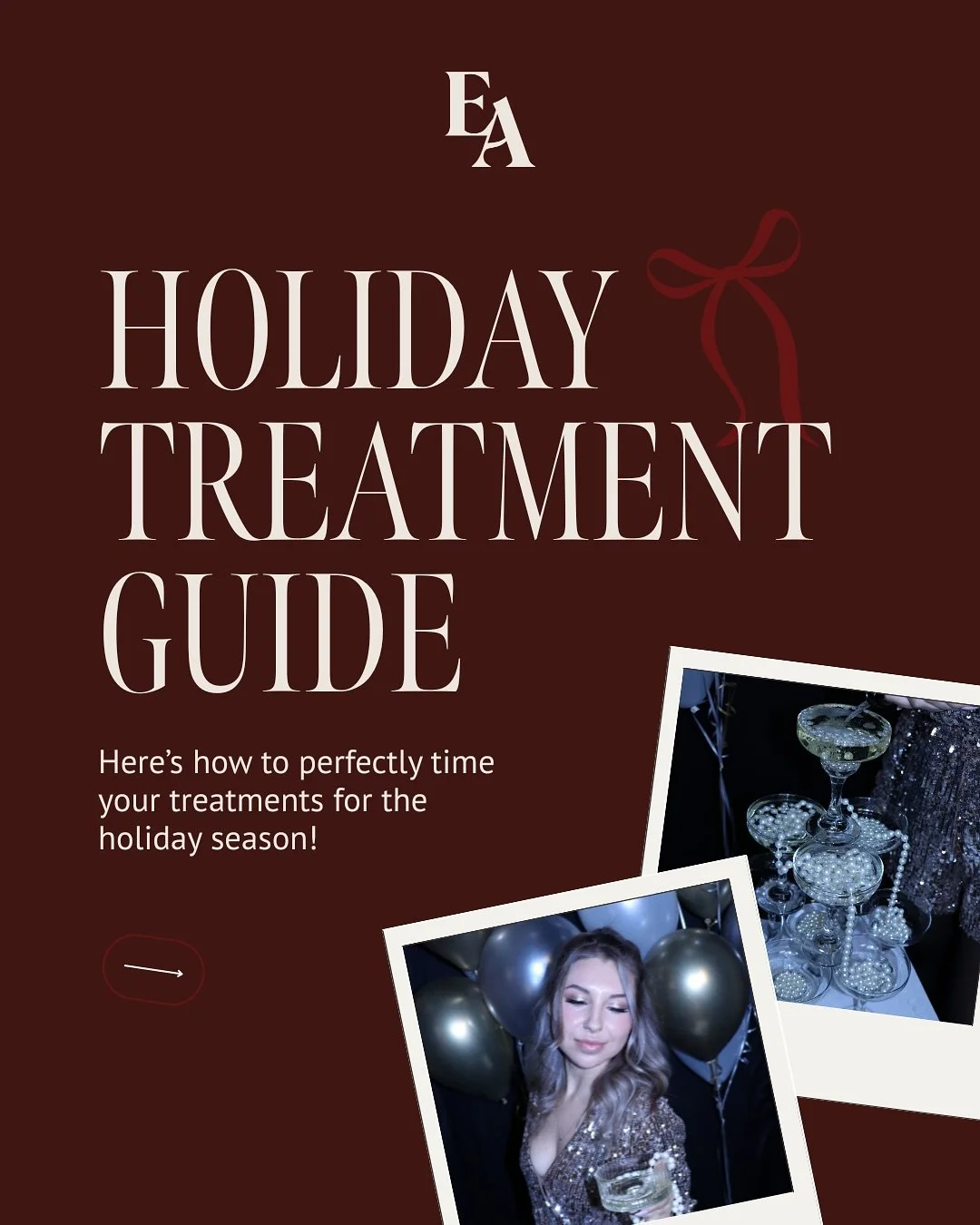 Get holiday-ready with a little planning&hellip; ✨

We&rsquo;ve put together the ultimate holiday treatment guide to help you look and feel your best this season.

And this is just the beginning&hellip; 👀 Our biggest holiday campaign of the season l