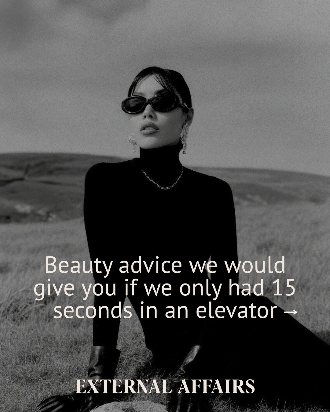 The most important piece of advice is on the last slide. 👀

We took all the beauty + skin wisdom we wish we could give you in a 15-second elevator ride and put it right here. 

Swipe through, save for later, and send to the friend who always asks wh