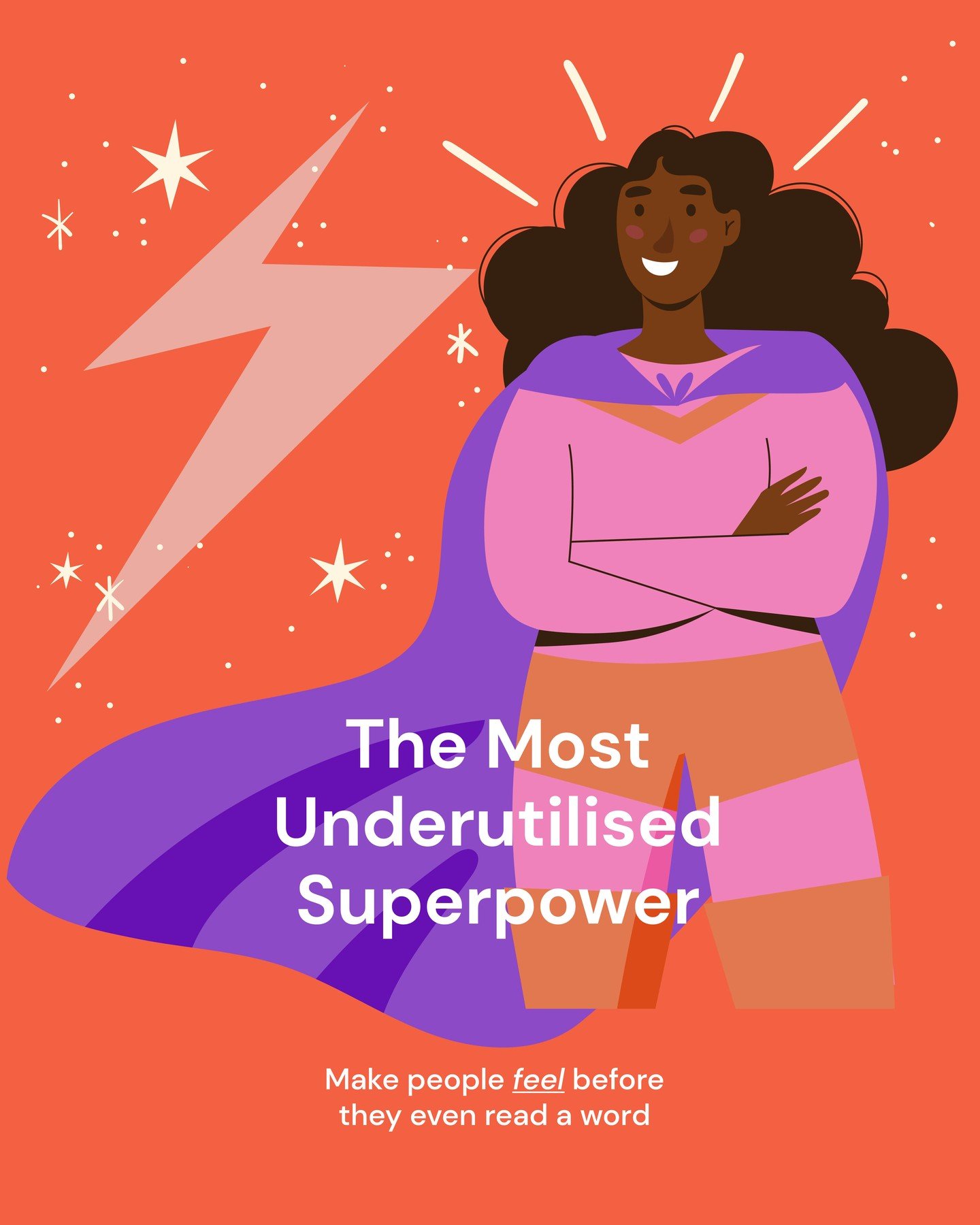 ➡️ Slide 1🎨 The Most underutilised Superpower - Visual storytelling

➡️ Slide 2 🧠 The brain processes visuals 60,000x faster than text. Most people won&rsquo;t read the whole caption, but if your visuals are doing their job, they&rsquo;ll feel the 