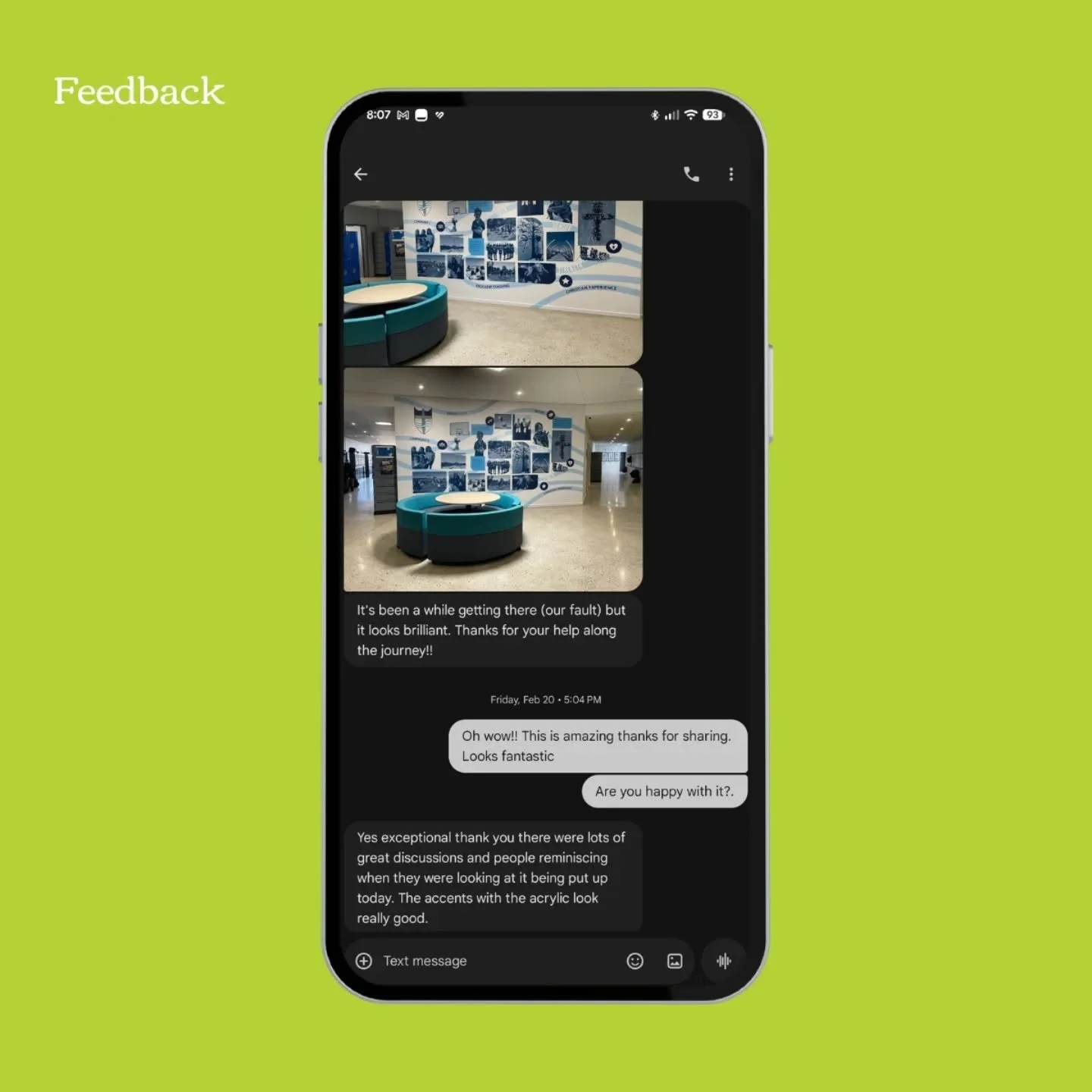 We helped a school tell its story. On the wall.

We are super excited to share this project that got finalised this year.&nbsp;
&nbsp;
Atlantis Baptist College came to us, they didn't just want something that looked good on a wall. They wanted to cap