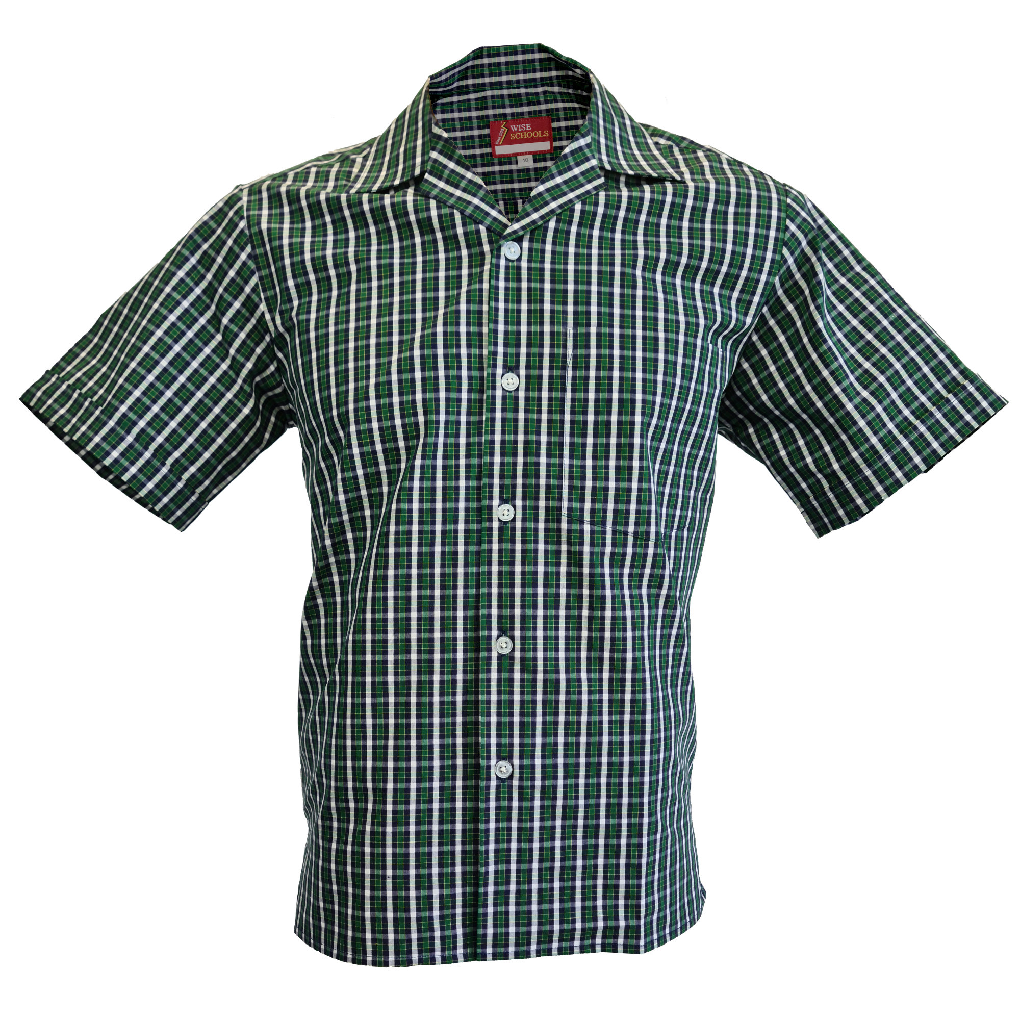 Green Check Shirt.png