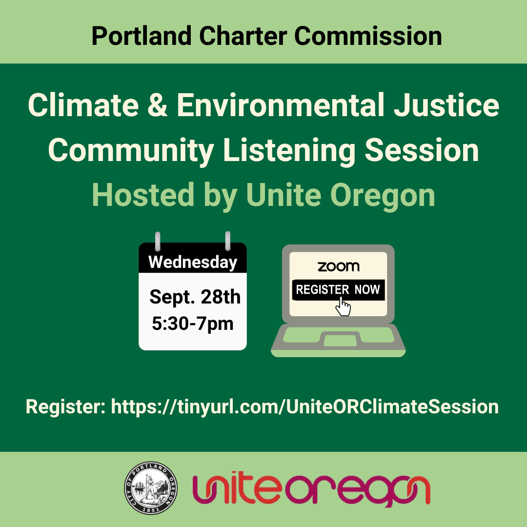 Virtual Climate & Environmental Justice Listening Session