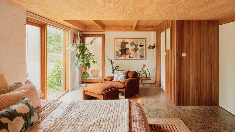 Our home in the hills is a 1980&rsquo;s Fasham Johnson build and it was captured by @thedesignfiles this week, link in their bio &hearts;️ thank you Annie and Amelia for braving the stormy weather that day, and a big thank you to my amazing friend @s