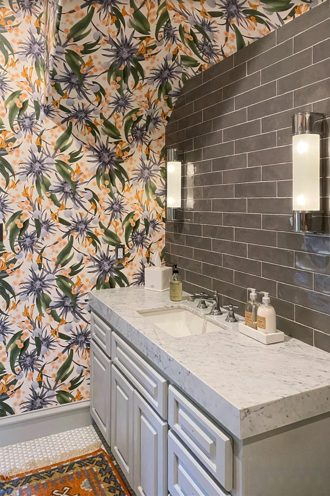 Louise Jones Stellar Peach wallpaper