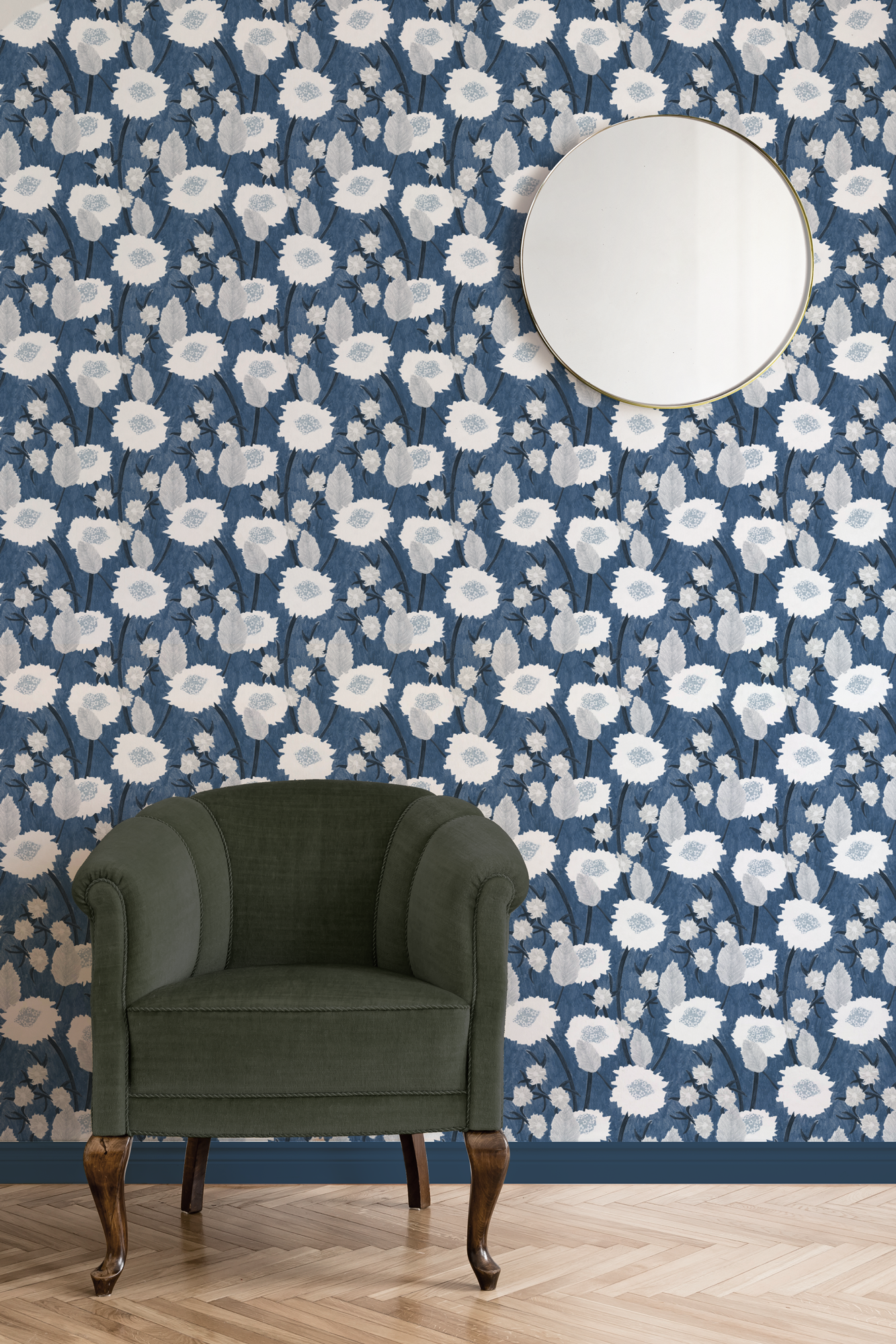 Louise Jones Alice Cobalt wallpaper