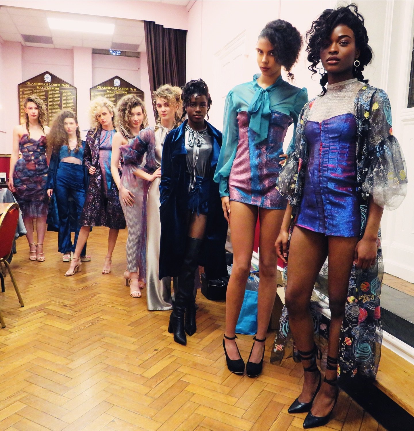 Behind the scenes at Cardiff fashion week.
Thanks to the stunning models for bringing my collection to life 😍
#ostararose #ostararosedesigns #sustainablefashion #handmade #deadstock #britishfashioncouncil #britishfashionawards #picoftheday #model