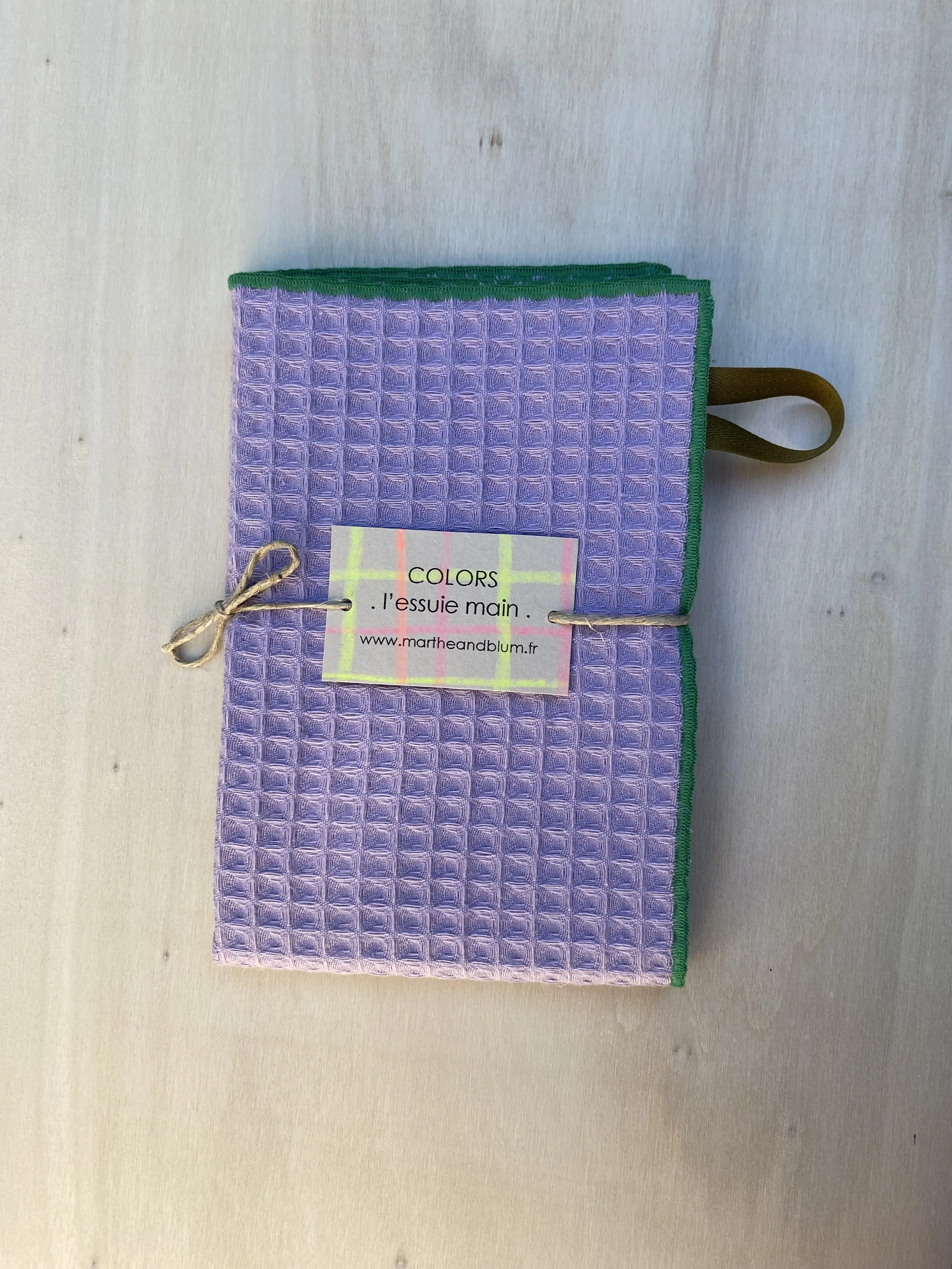 Essuie Main MAUVE Vert.jpeg
