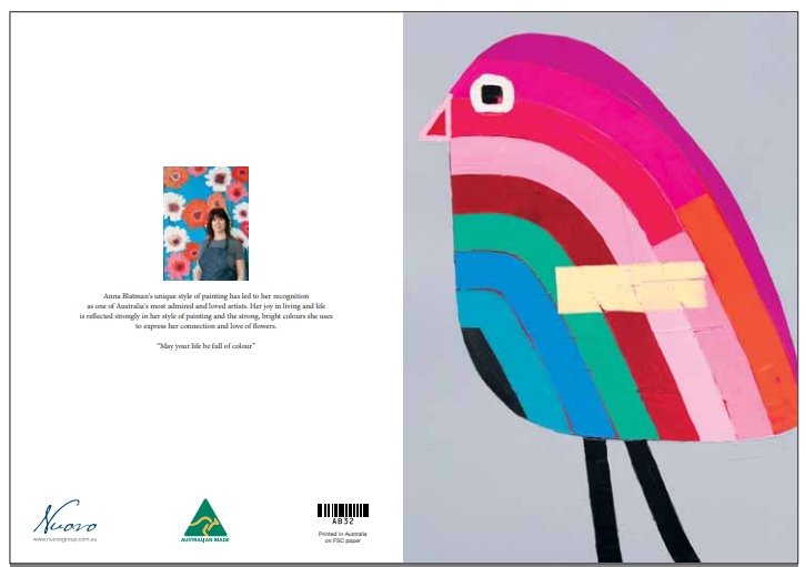 NEW Anna Blatman Toto Card