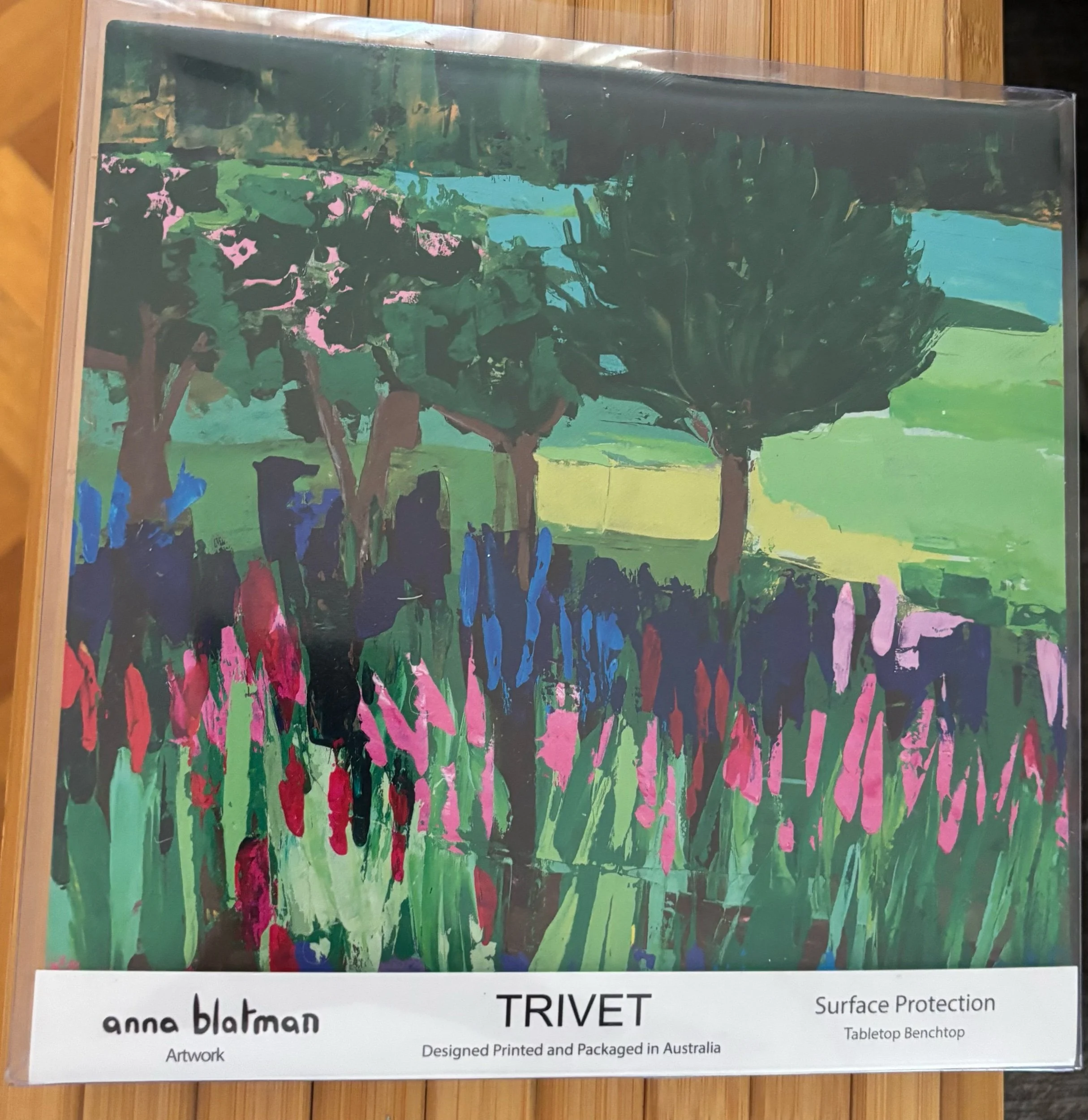 NEW Anna Blatman  Beatrice Garden Trivet