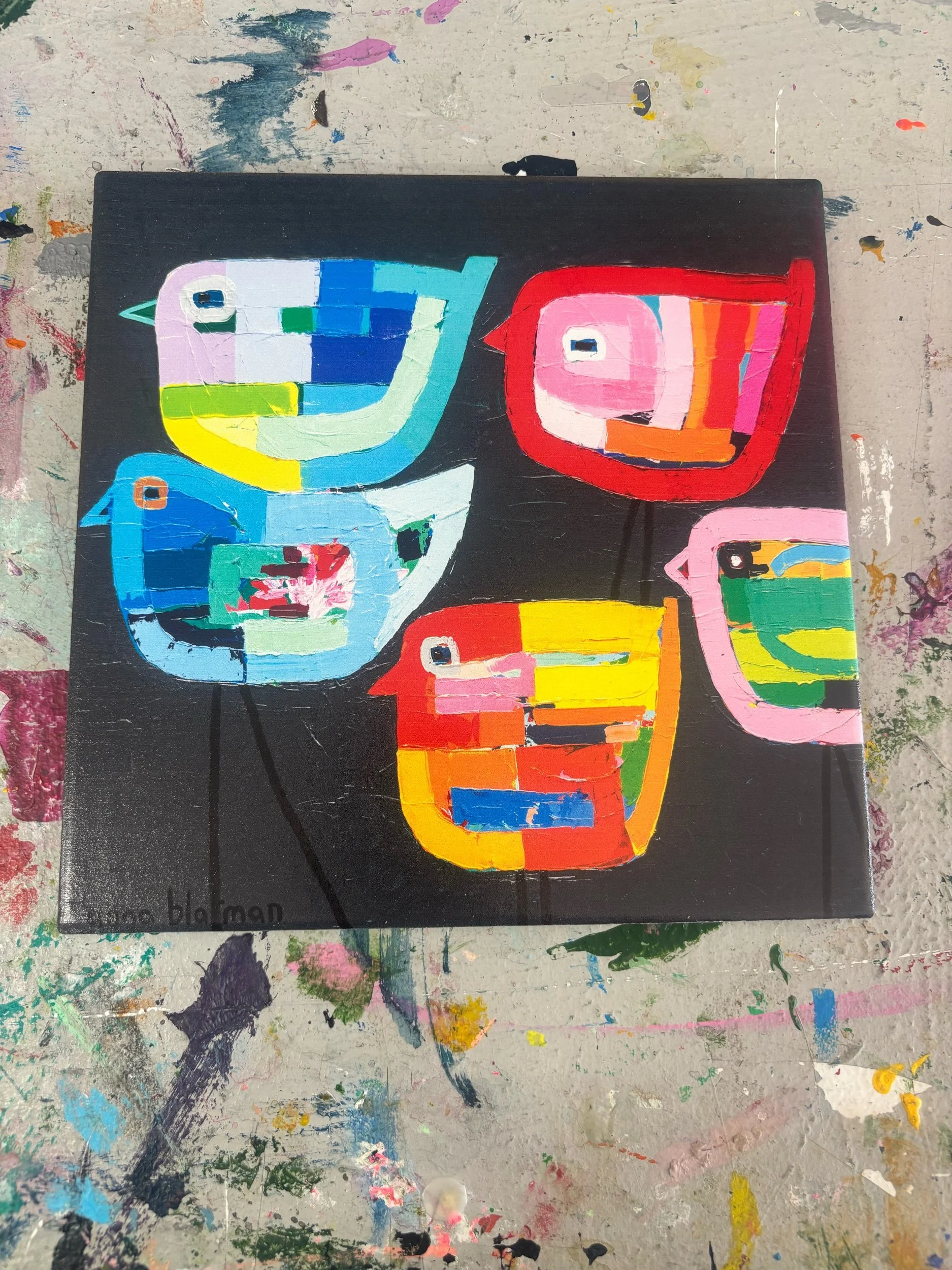 NEW Anna Blatman La Familia Trivet