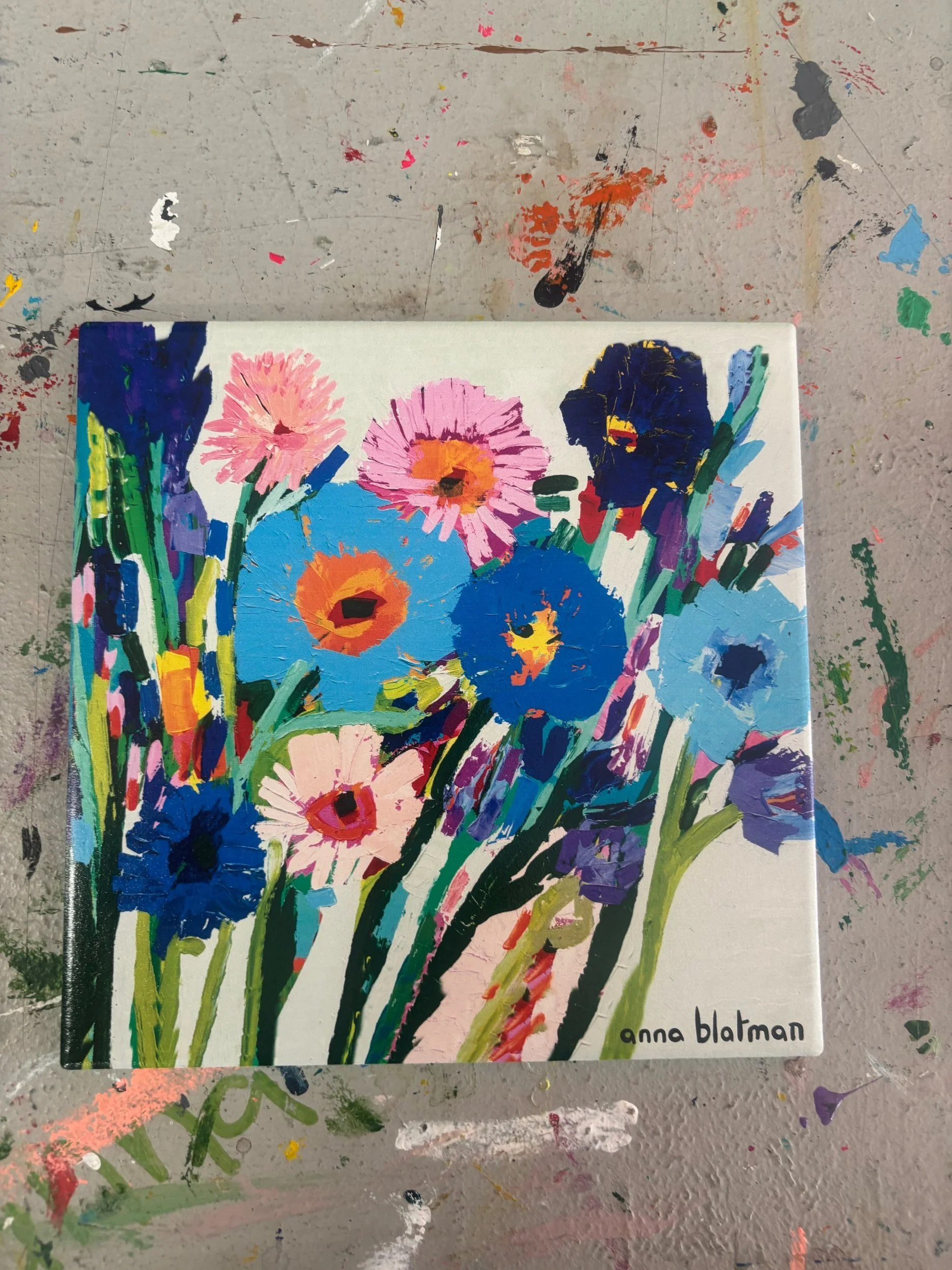 NEW Anna Blatman Oleander  Trivet