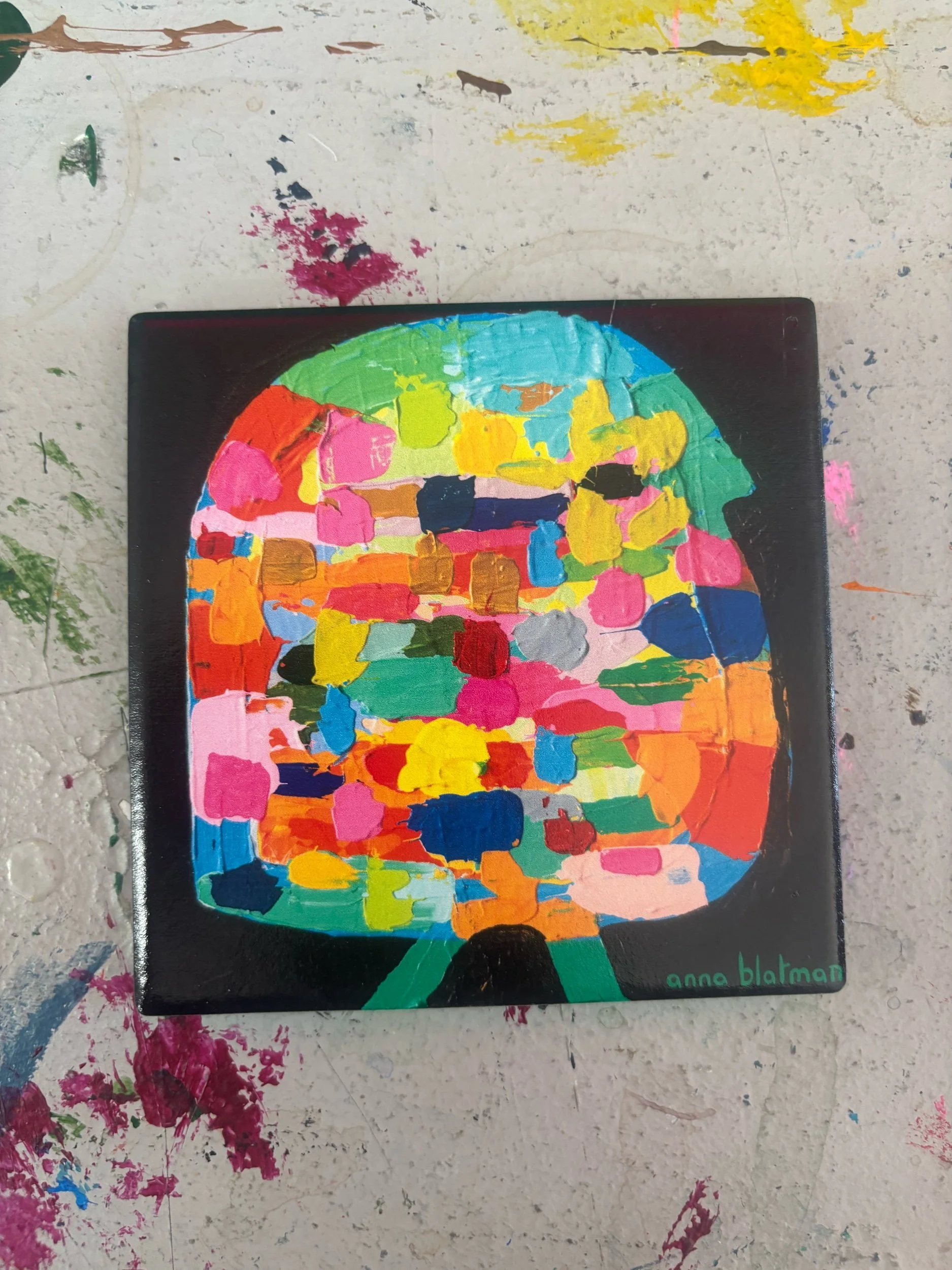 NEW Anna’s West  Dolomite  Set of 4 Coasters