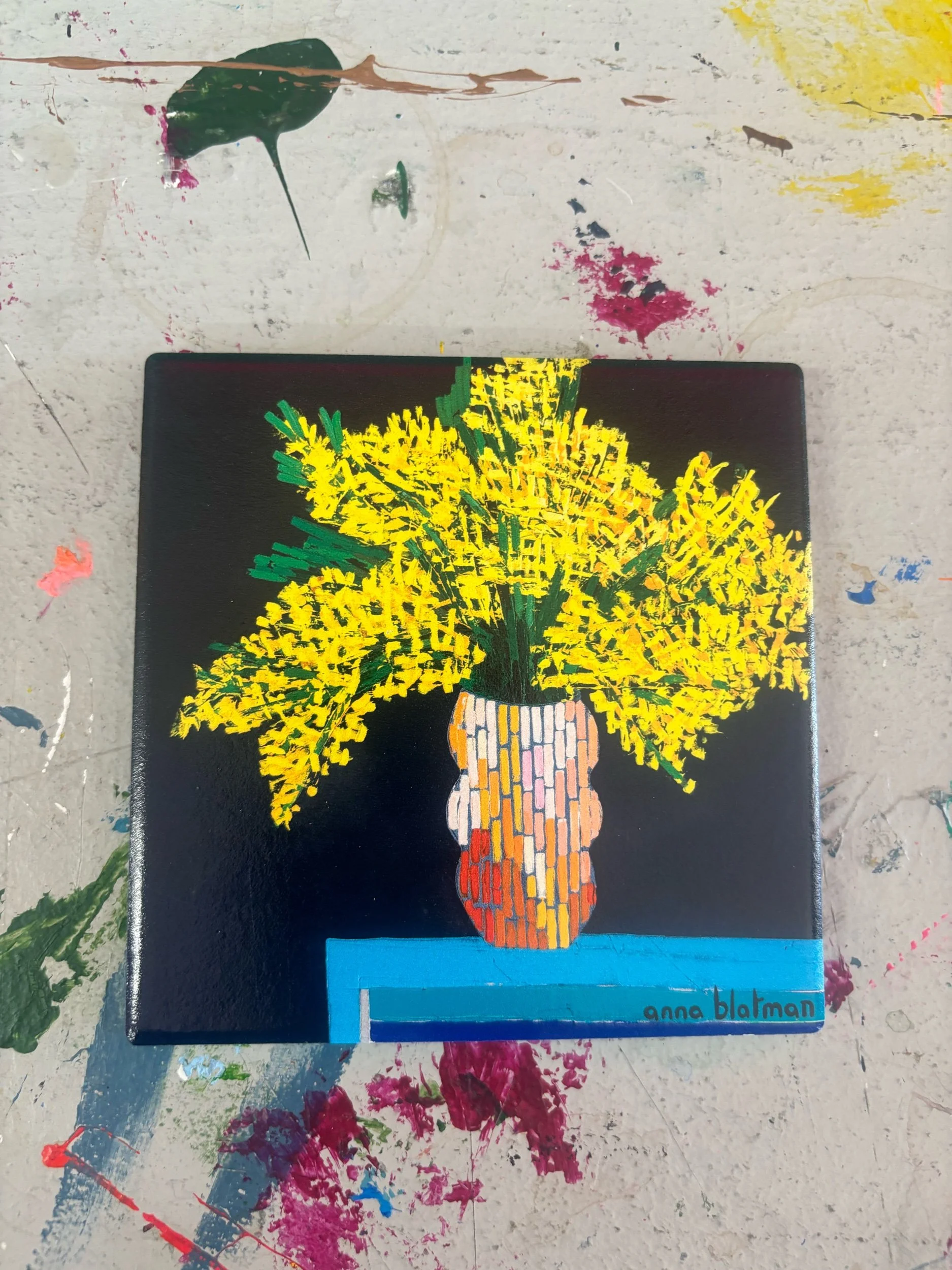 NEW Anna’s Wezza Dolomite  Set of 4 Coasters