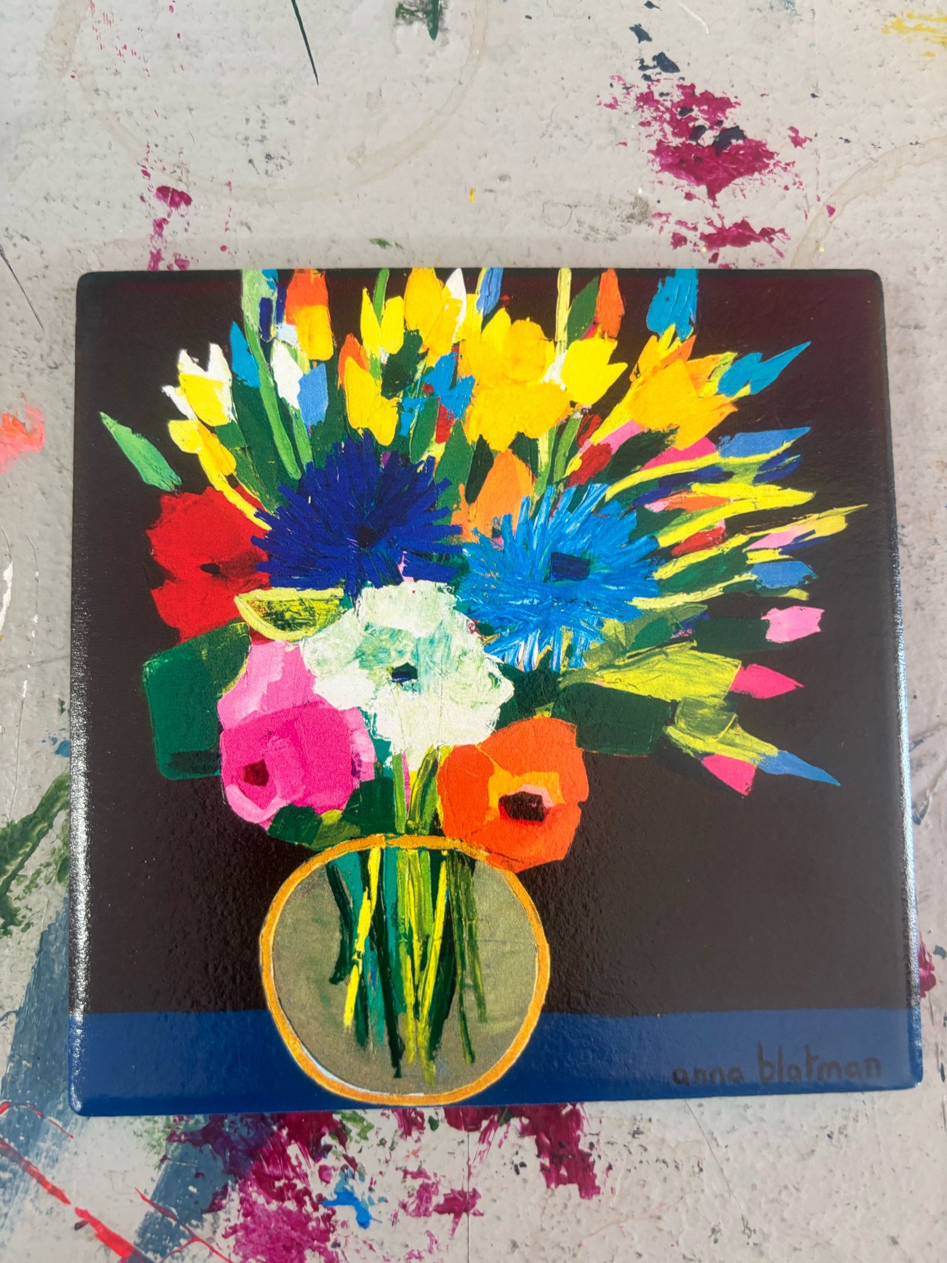 NEW Anna’s  Crown Dolomite  Set of 4 Coasters