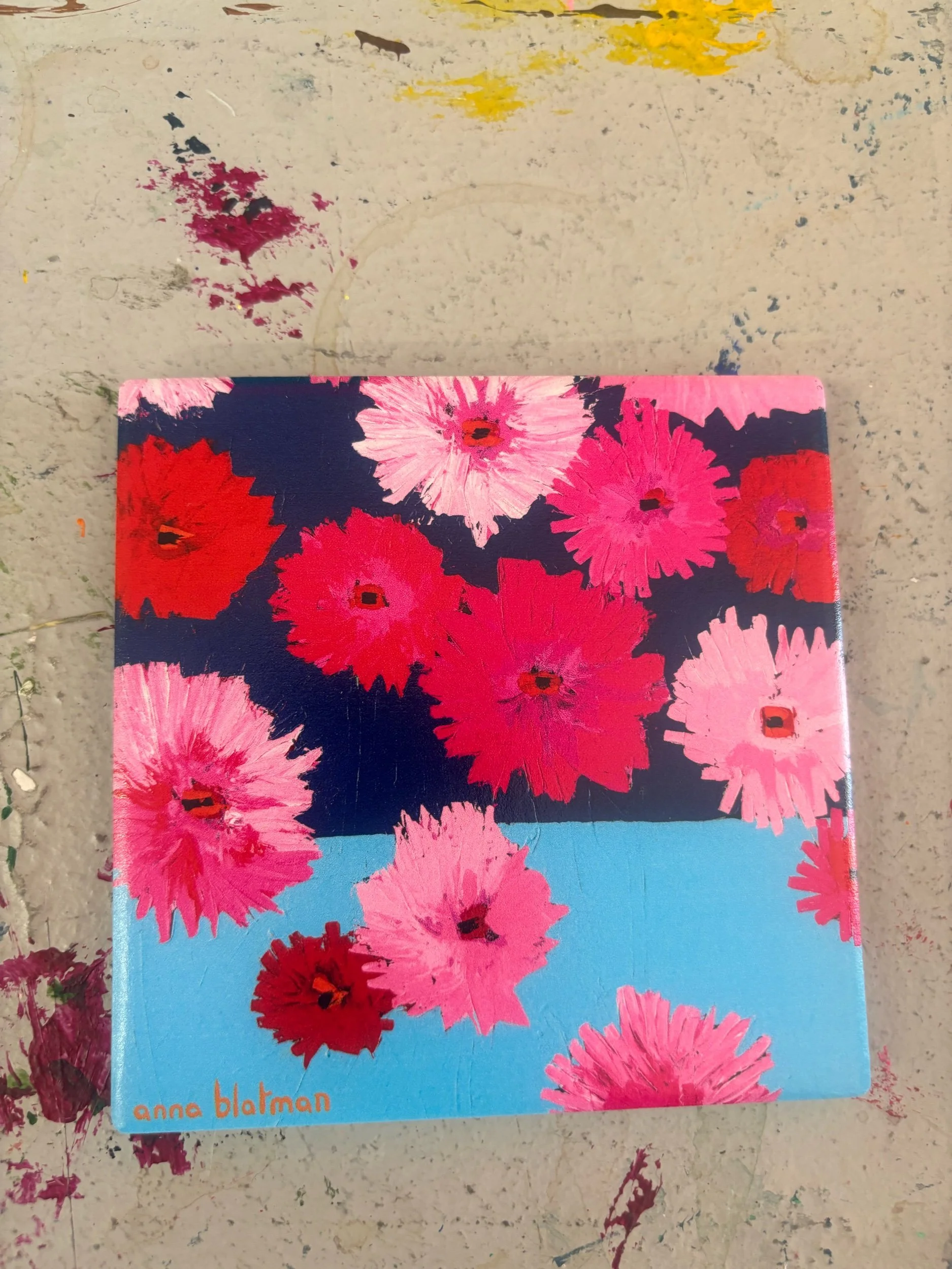 NEW Anna’s Maffin Dolomite  Set of 4 Coasters