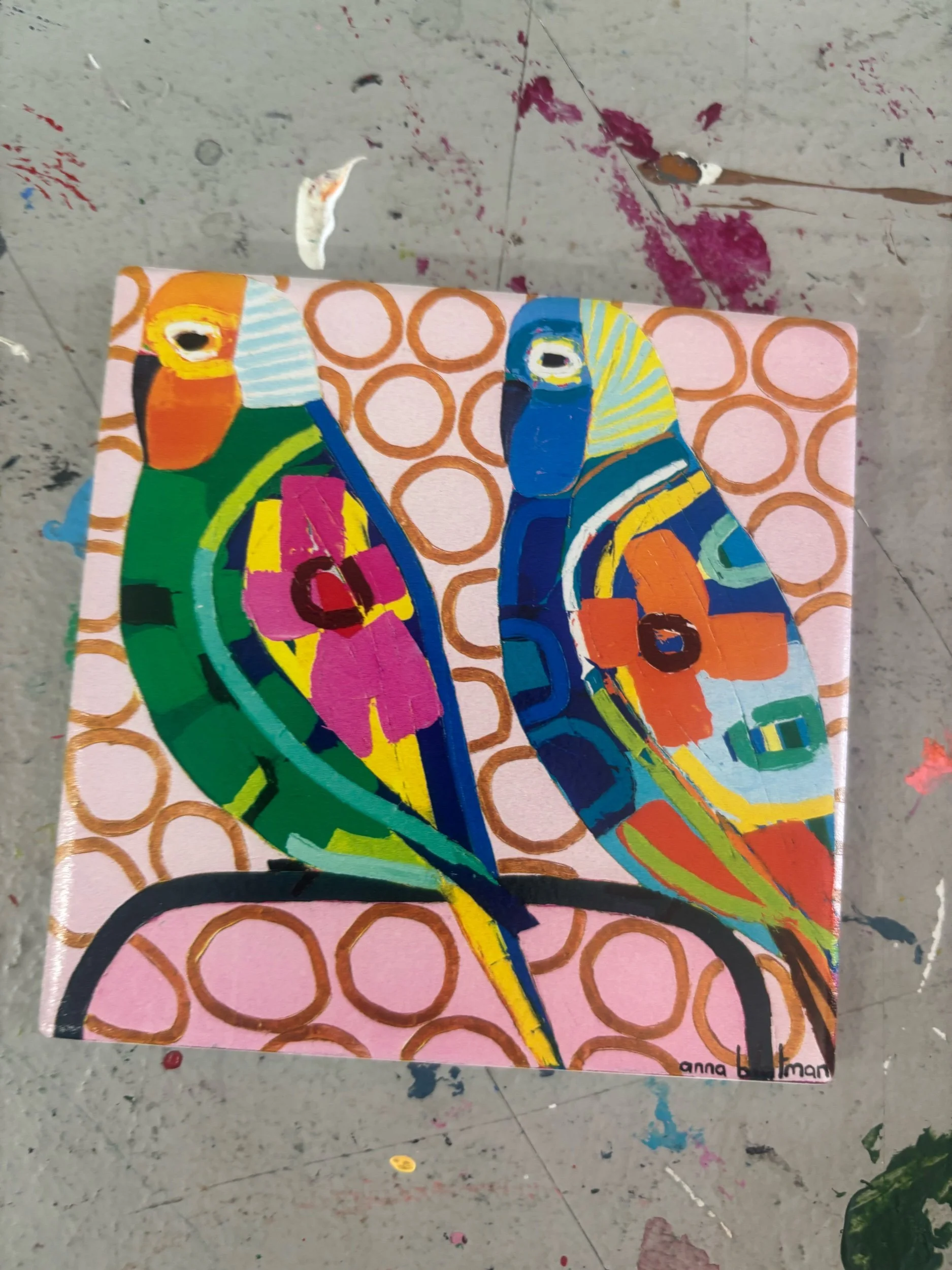 NEW Anna’s Tarzan and Jane  Dolomite  Set of 4 Coasters