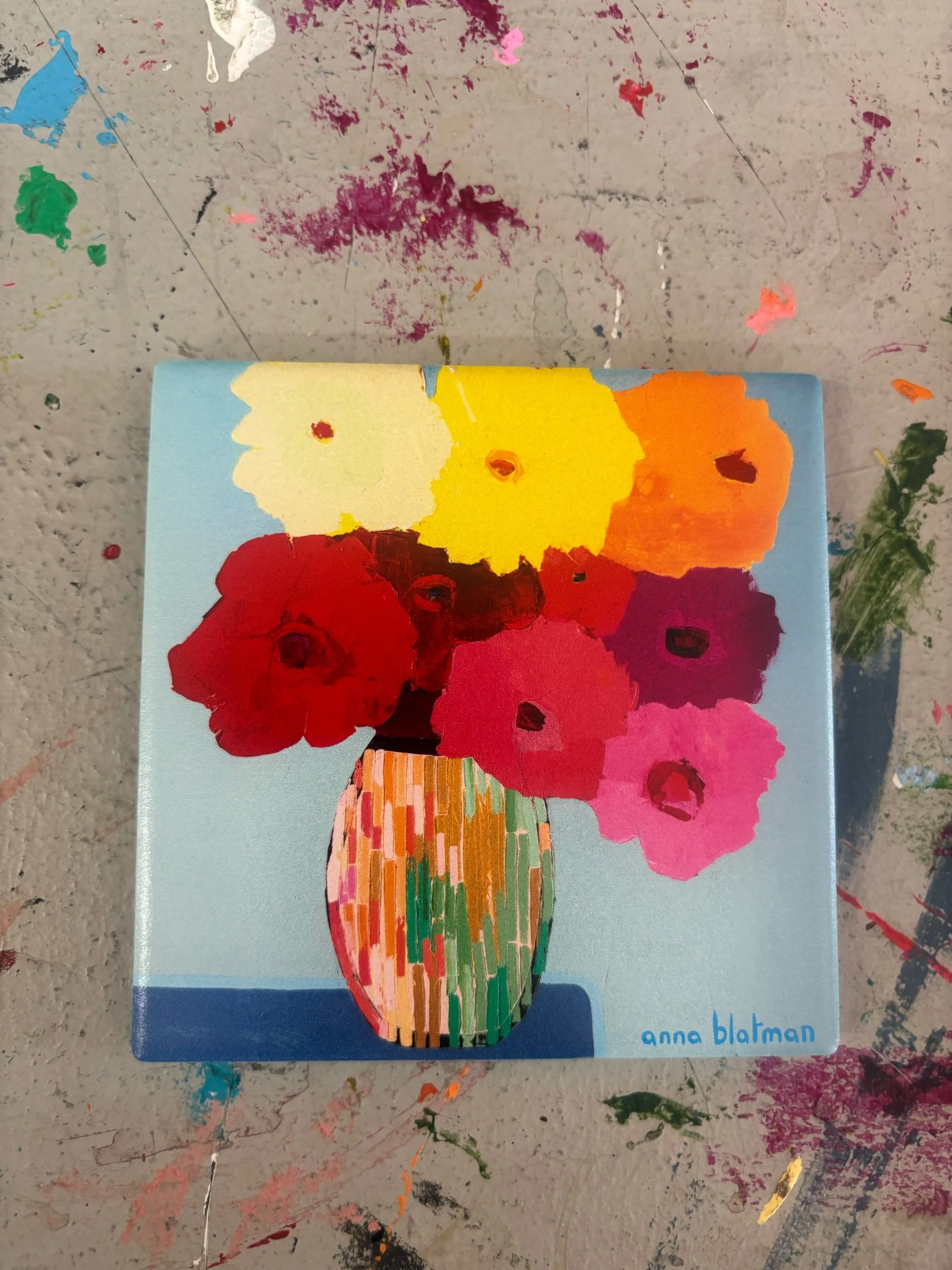 NEW Anna’s Kimmy  Dolomite  Set of 4 Coasters (Copy)