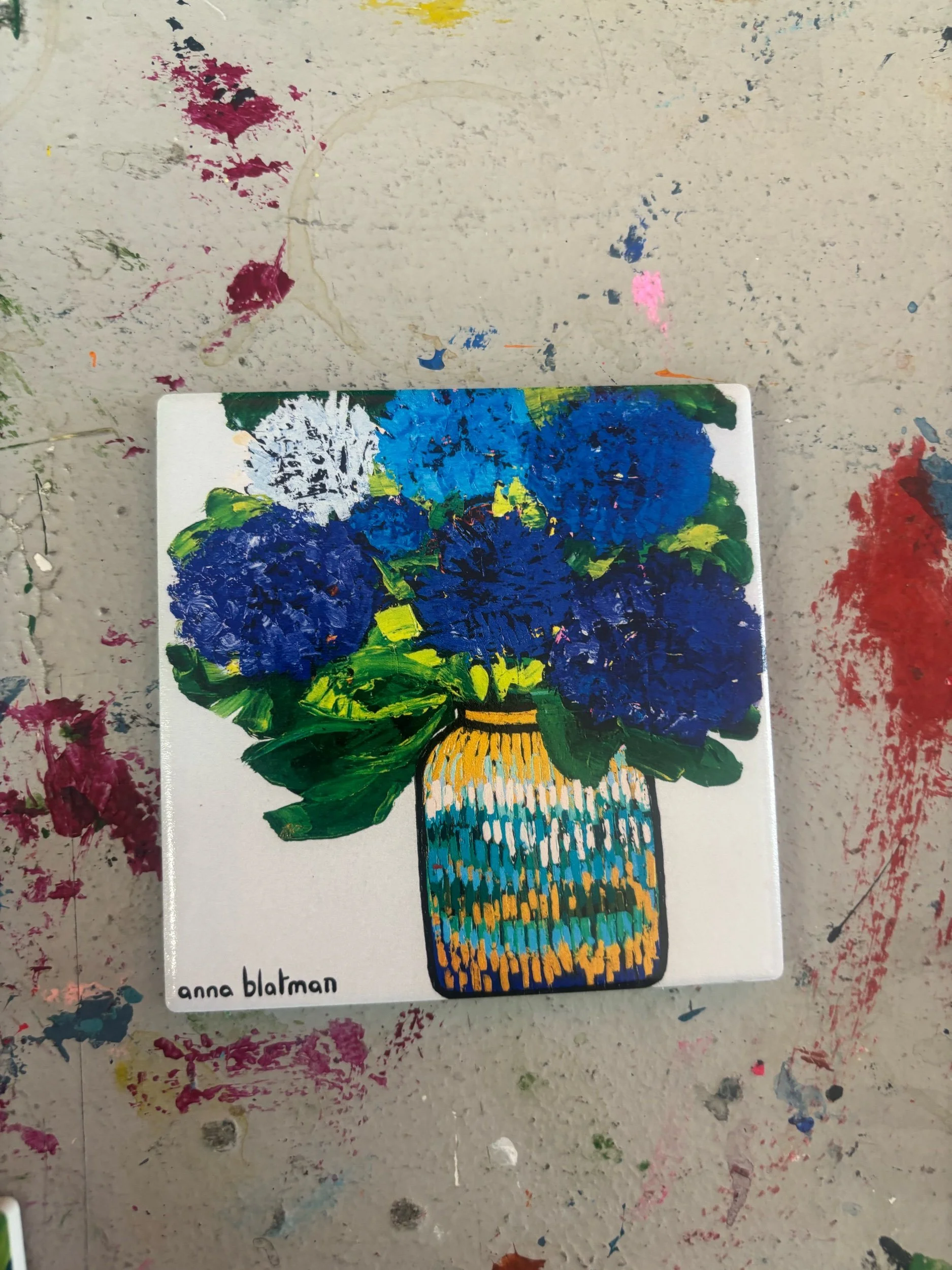 NEW Anna’s Azra  Dolomite  Set of 4 Coasters