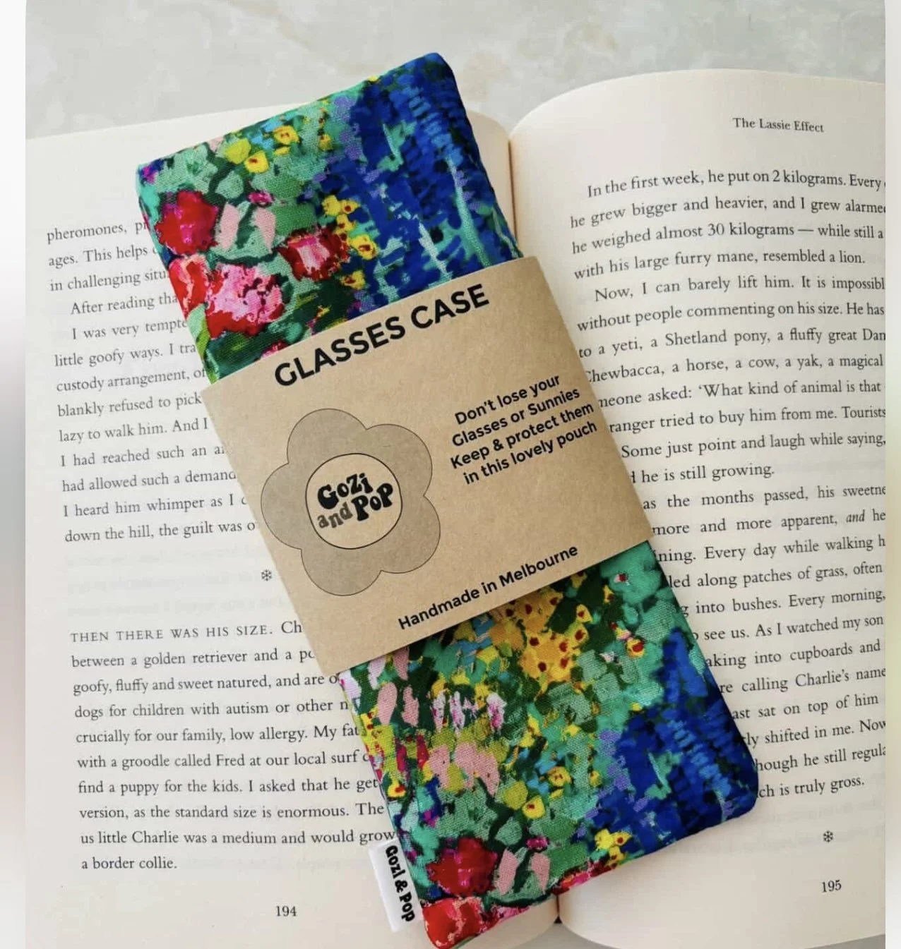 NEW Anna Blatman Amal Sunglass Pouch