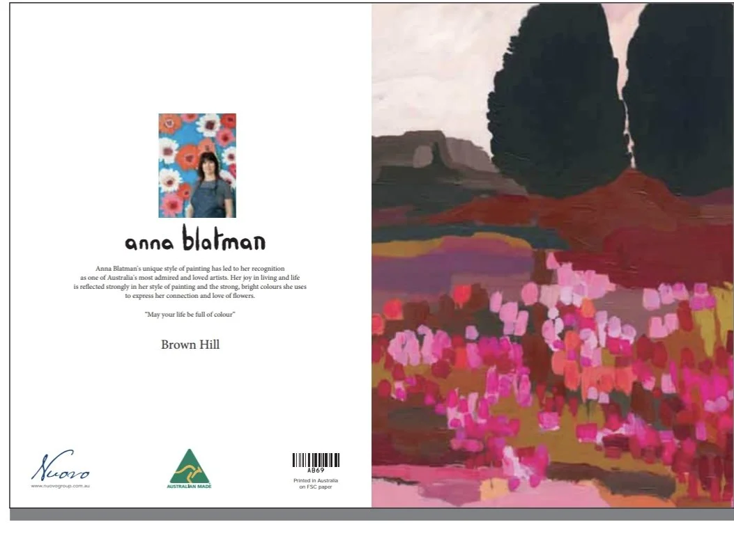 NEW Anna Blatman  Brown Hill  Card