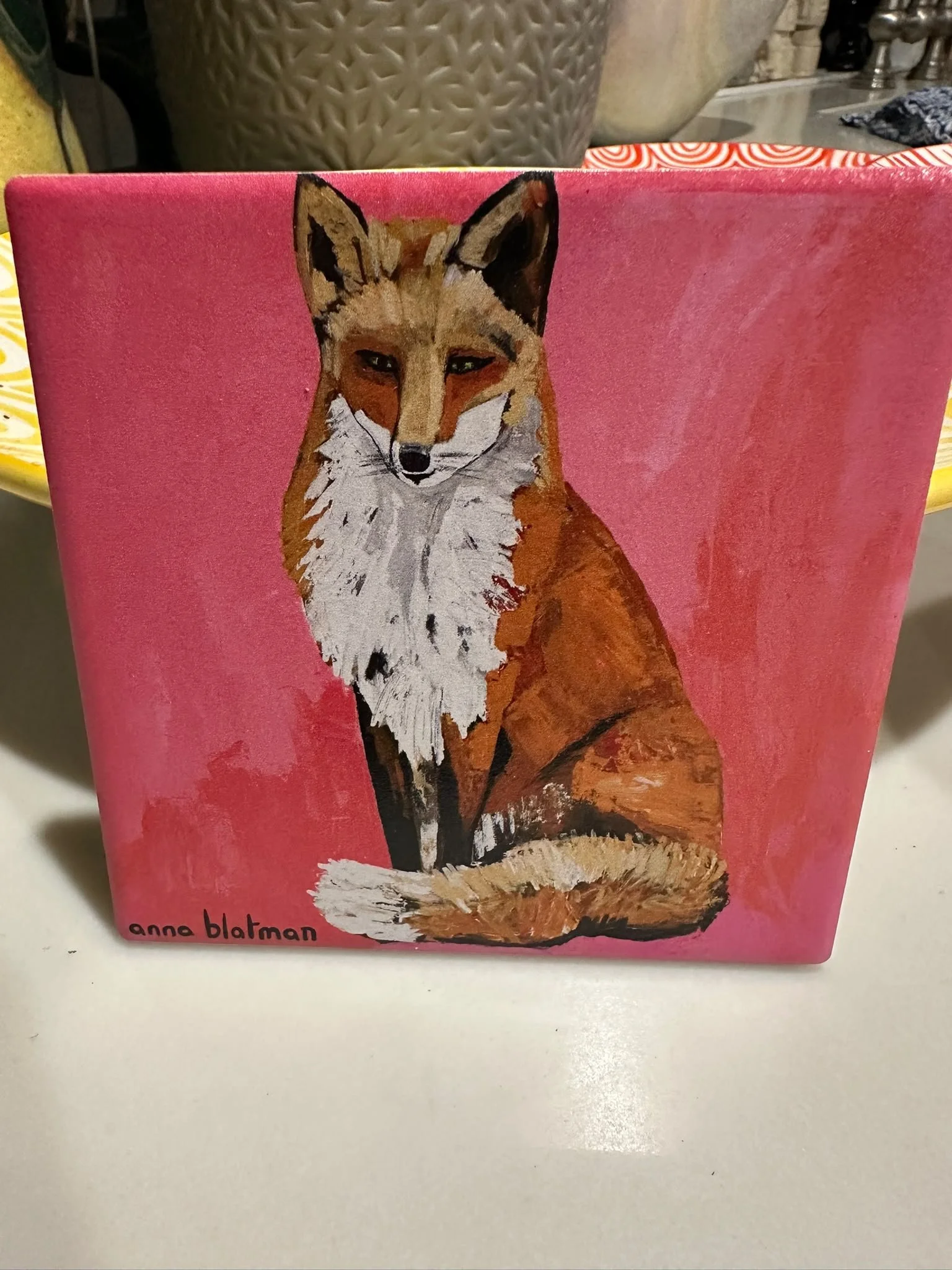 NEW Prince Fox  Dolomite  Set of 4 Coasters