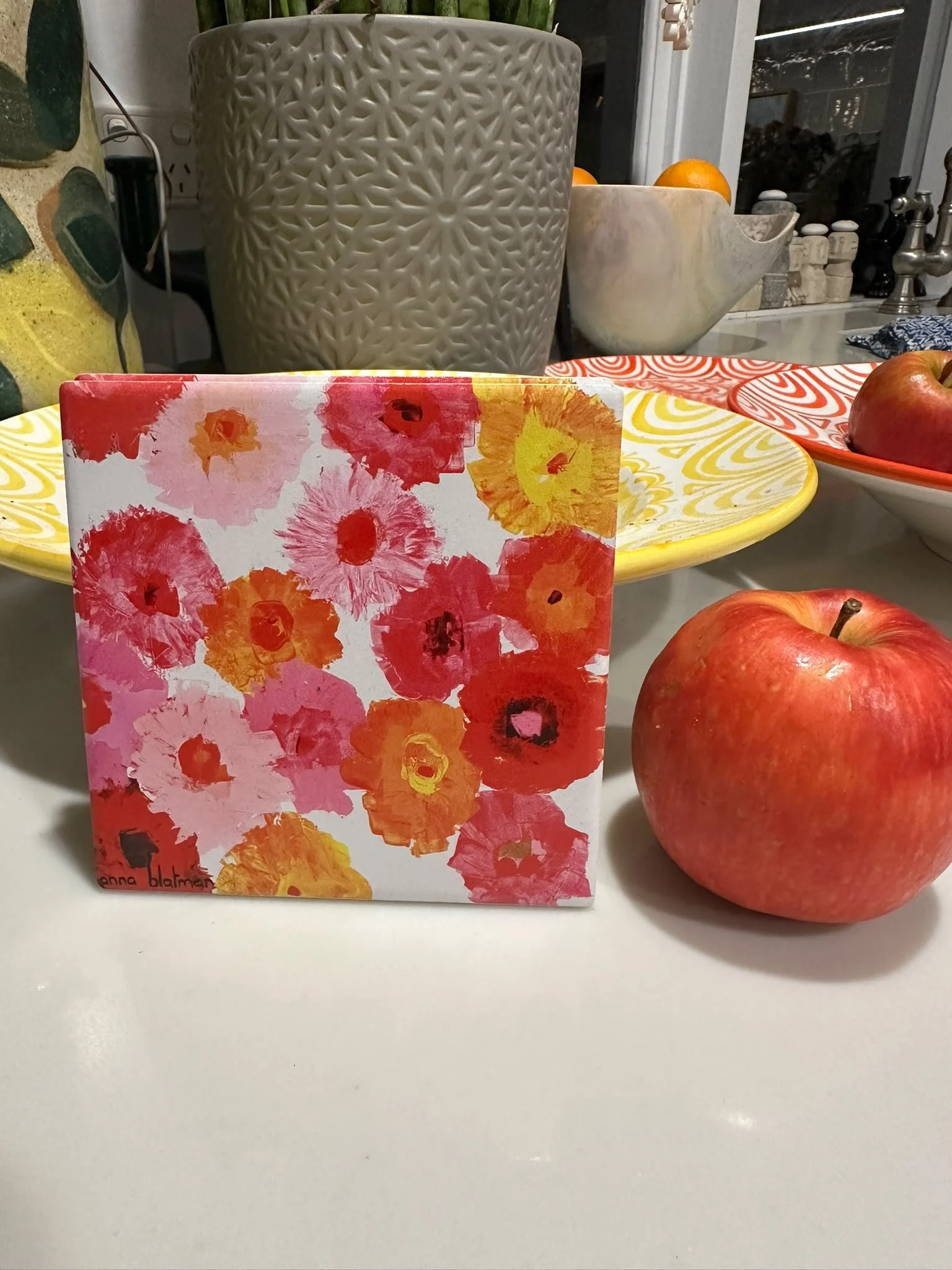 NEW Grove Dolomite  Set of 4 Coasters