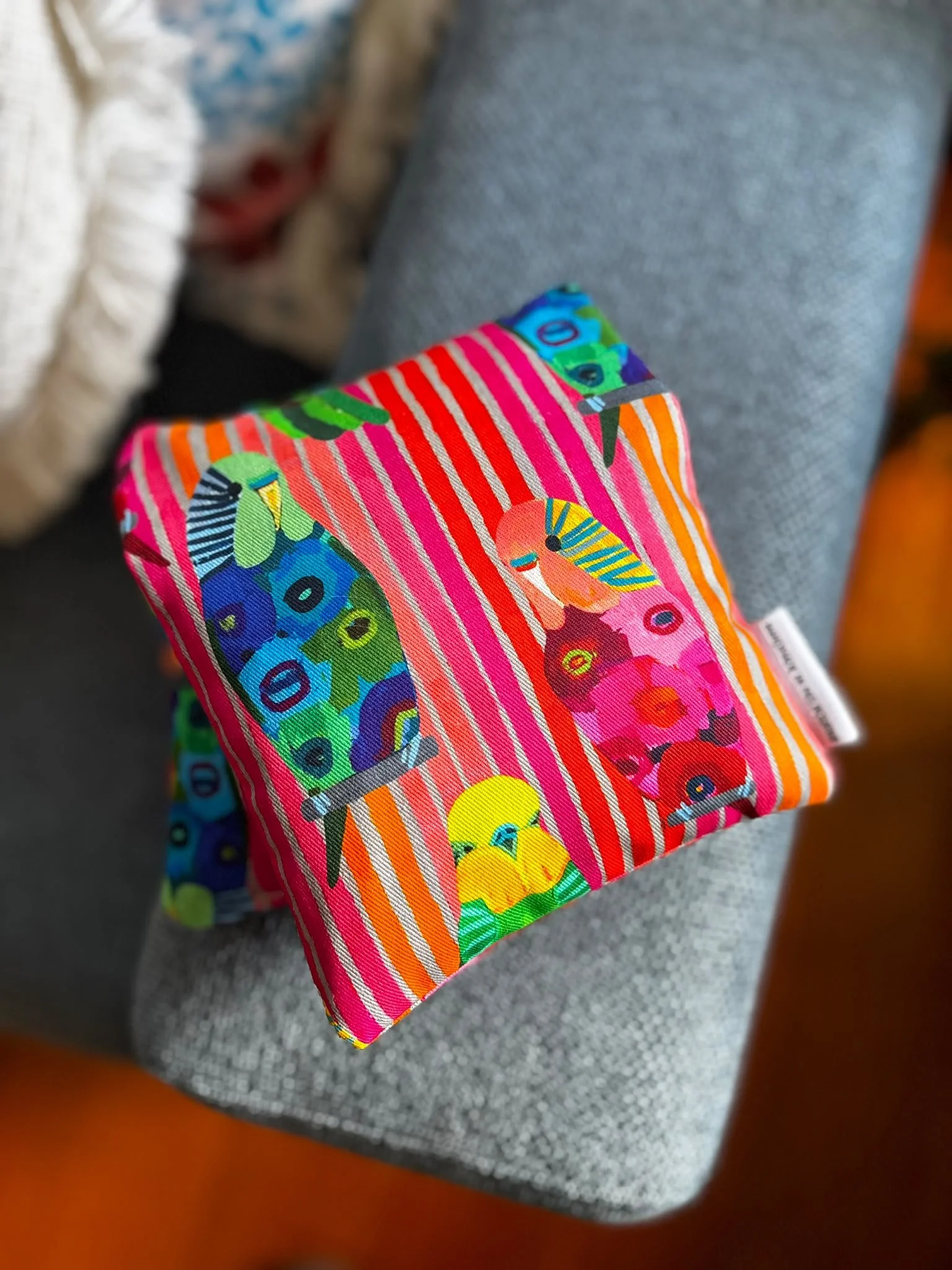 NEW Anna Blatman The Joker  Wheat  Heat Bag