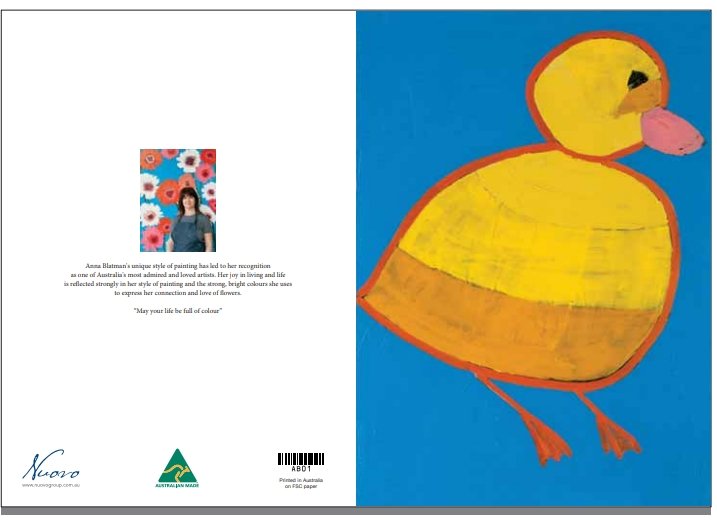 NEW Anna Blatman Adelaide Duck Card