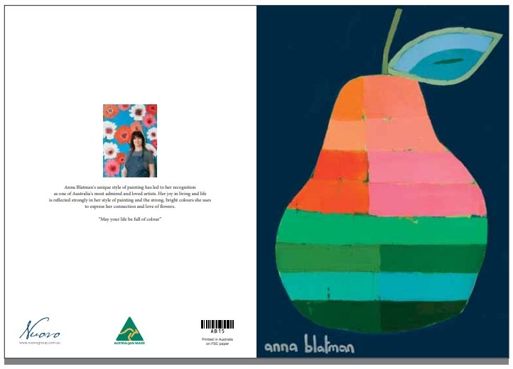 NEW Anna Blatman Pera Card