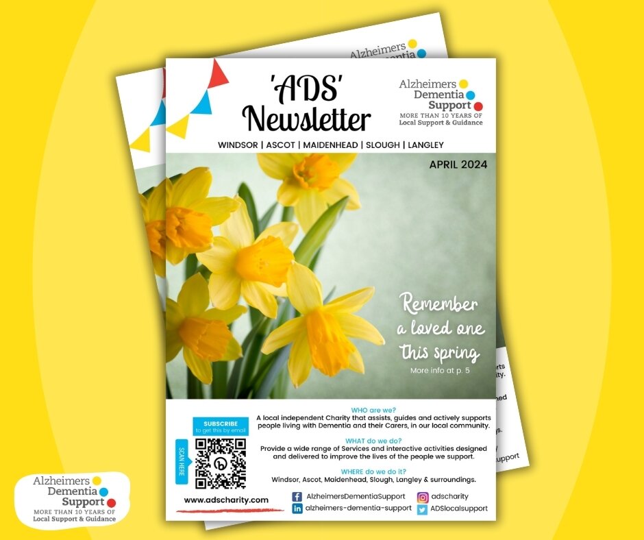 🎉 Our latest newsletter is now available on our website! Stay up to date with our activities &amp; check it out here 👉 https://bit.ly/3W8byoP 

Happy reading! 📖✨

#AlzheimersDementiaSupport #ADSCharity #MonthlyNewsletter #CharityOfTheYear #localch