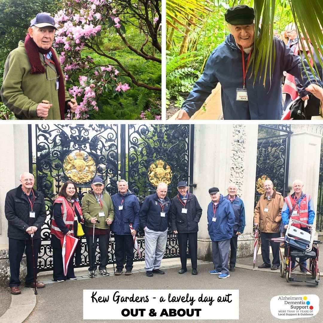 🌿 Our amazing Members had a fantastic day out at Kew Gardens last week! 🌺 Surrounded by nature's beauty, they enjoyed a refreshing break, immersed in the vibrant colours of spring 🌿 

 It was a day filled with laughter, learning and cherished mome