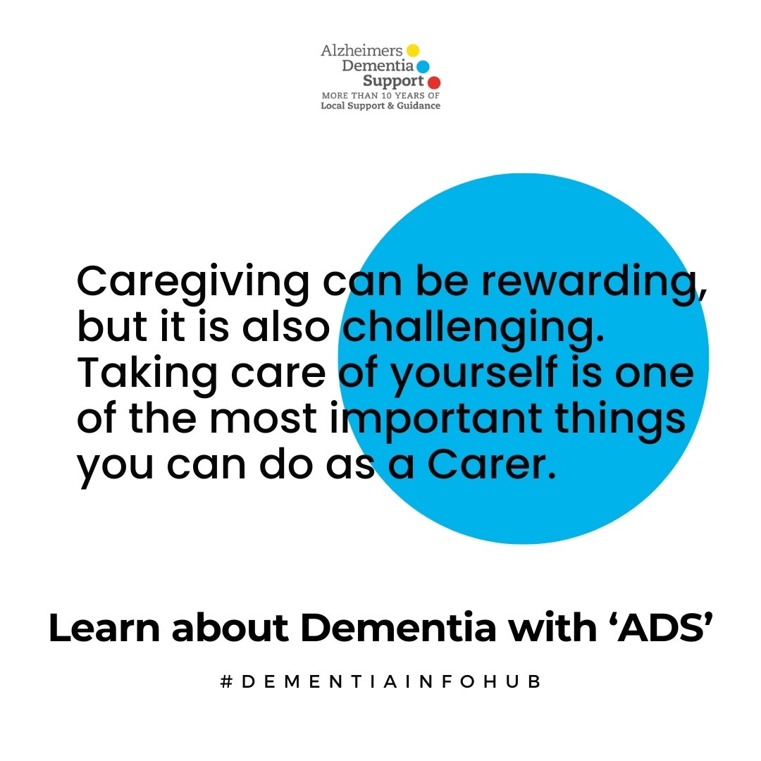 🌟 Caring for someone is a journey filled with both joys and challenges. Remembering to prioritise self-care is essential for all Carers.
At 'ADS', we understand the importance of supporting both People with Dementia and their Carers. Our Services ar