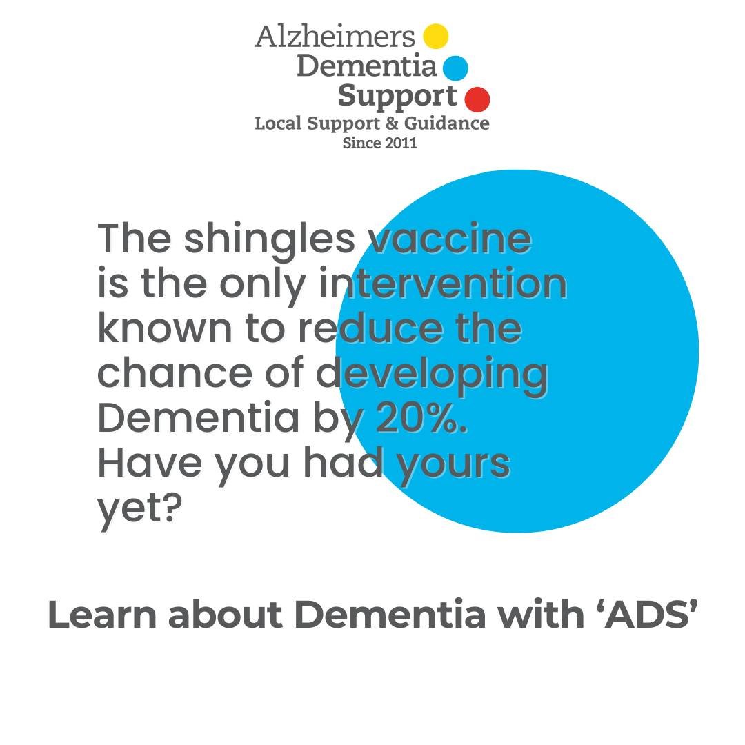Studies 📖 demonstrate that the Shingles Vaccine 💉 may lower the risk of developing Dementia more than any other known intervention. Those who have received the vaccine will have a 20% lower risk 📉 of developing the condition according to a study b