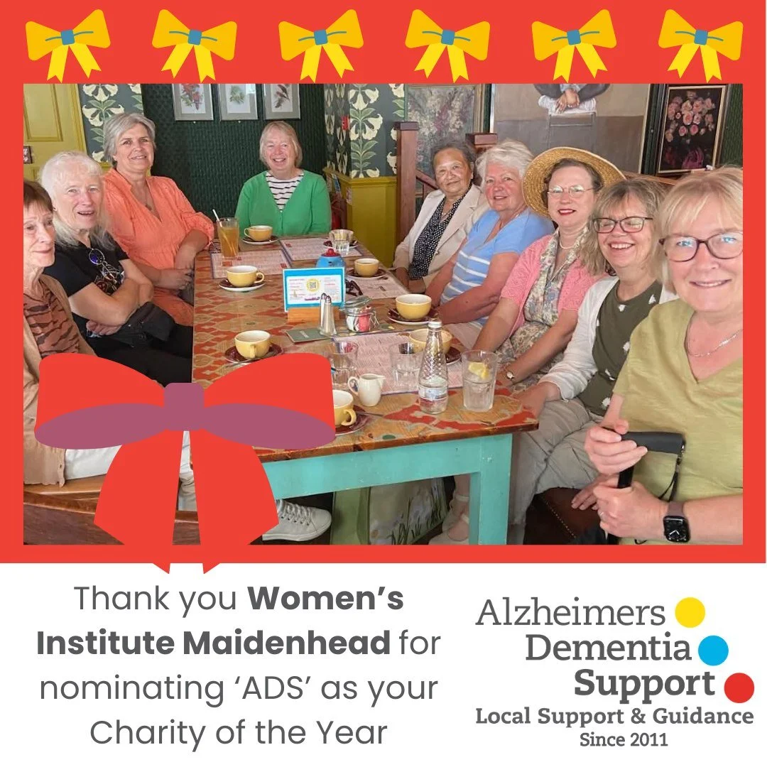 We were delighted to receive the news that the Women&rsquo;s Institute Maidenhead
have nominated &lsquo;ADS&rsquo; Charity as their Charity of the year. We look forward to collaborating with the W.I. and would like to thank all their members for nomi