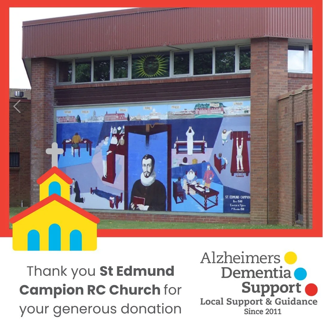 Each year St Edmund Campion RC Church give 10% of their offertory collection to local causes.  Parishioners are asked to nominate charities,! 'ADS' Charity is one of a number of charities who received a donation.  5 received &pound;700 each and anoth