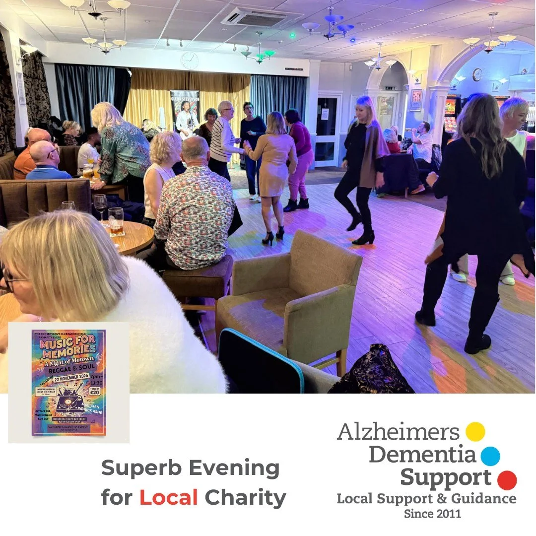 A Big thank you to Glenn Stevenson 🎸 and the Maidenhead Conservative Club - with special mention for Elisa and Nigel, for organising such a fun and successful fundraising night in aid of 'ADS' Charity. Over 90 partygoers attended a lively 🎵 🎵 and 