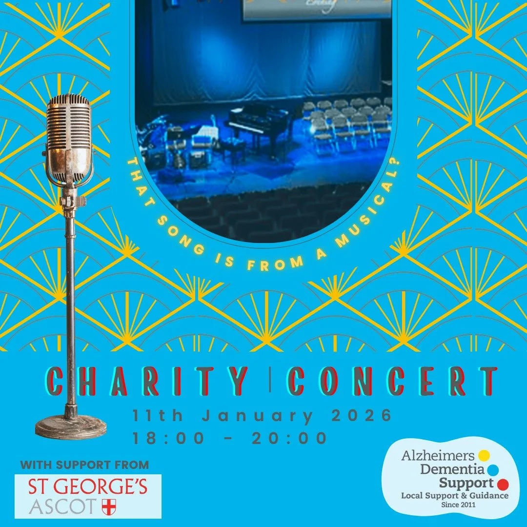 Join us for an ✨ evening of wonderful Performances and beautiful music✨  at our Charity Concert 'That Song is from a Musical?' this Sunday, January 11th from 18:00 - 20:00 at St George's Ascot. You are in for a treat with a Cappella acts @Signature S