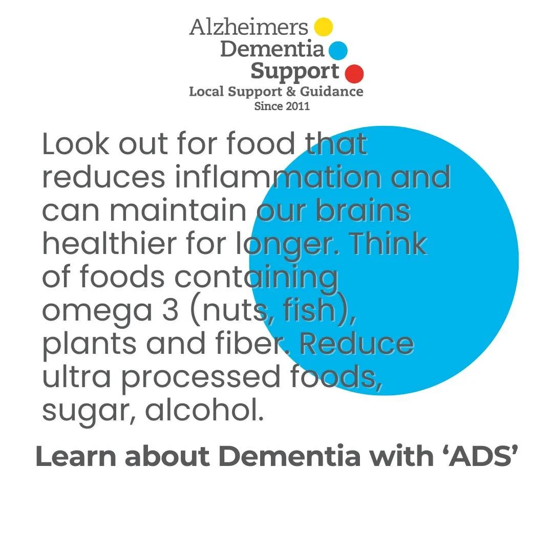 A key driver of Dementia is inflammation of the brain. Ensuring that we eat foods that can help reduce inflammation helps keep our brains in healthier condition and reduces our chance of developing the condition. Nuts and seeds reduce inflammation of