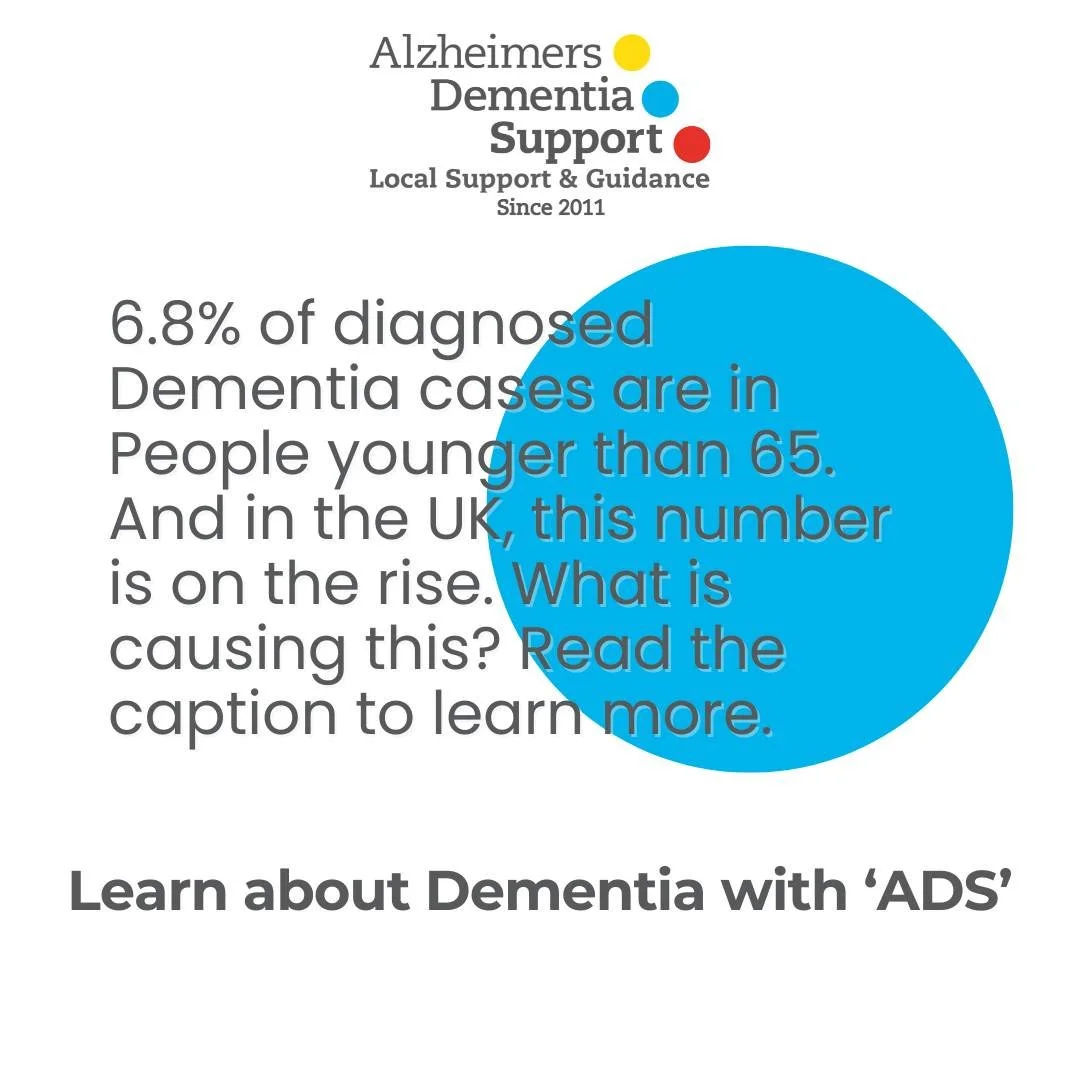 According the NHS numbers for January 2026, there have been 510,165 people in the UK diagnosed with Dementia. Of these, 34,524 where People younger than 65. 'Young Onset Dementia' can be caused by hereditary factors, but it can also be caused by head