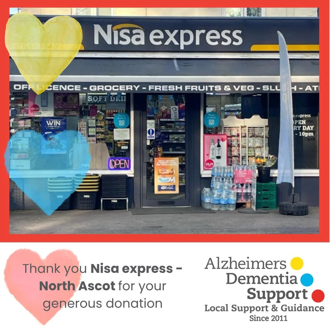A big thank you to Honey Singh &amp; Sonu Singh and the Team Nisa Express Ascot 🤩 for their wonderful and generous donation of &pound;357.11  to our local charity! ⭐  We are so very grateful for your ongoing support, thank you!