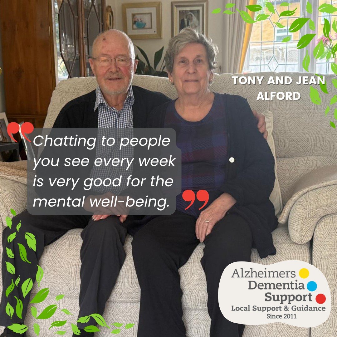 Give the gift of hope this summer. Caring for a Person on their &lsquo;Dementia journey&rsquo; can be a very demanding, and often lonely challenge. Help us be there for those affected by Dementia in your community. Read Tony and Jean&rsquo;s story an
