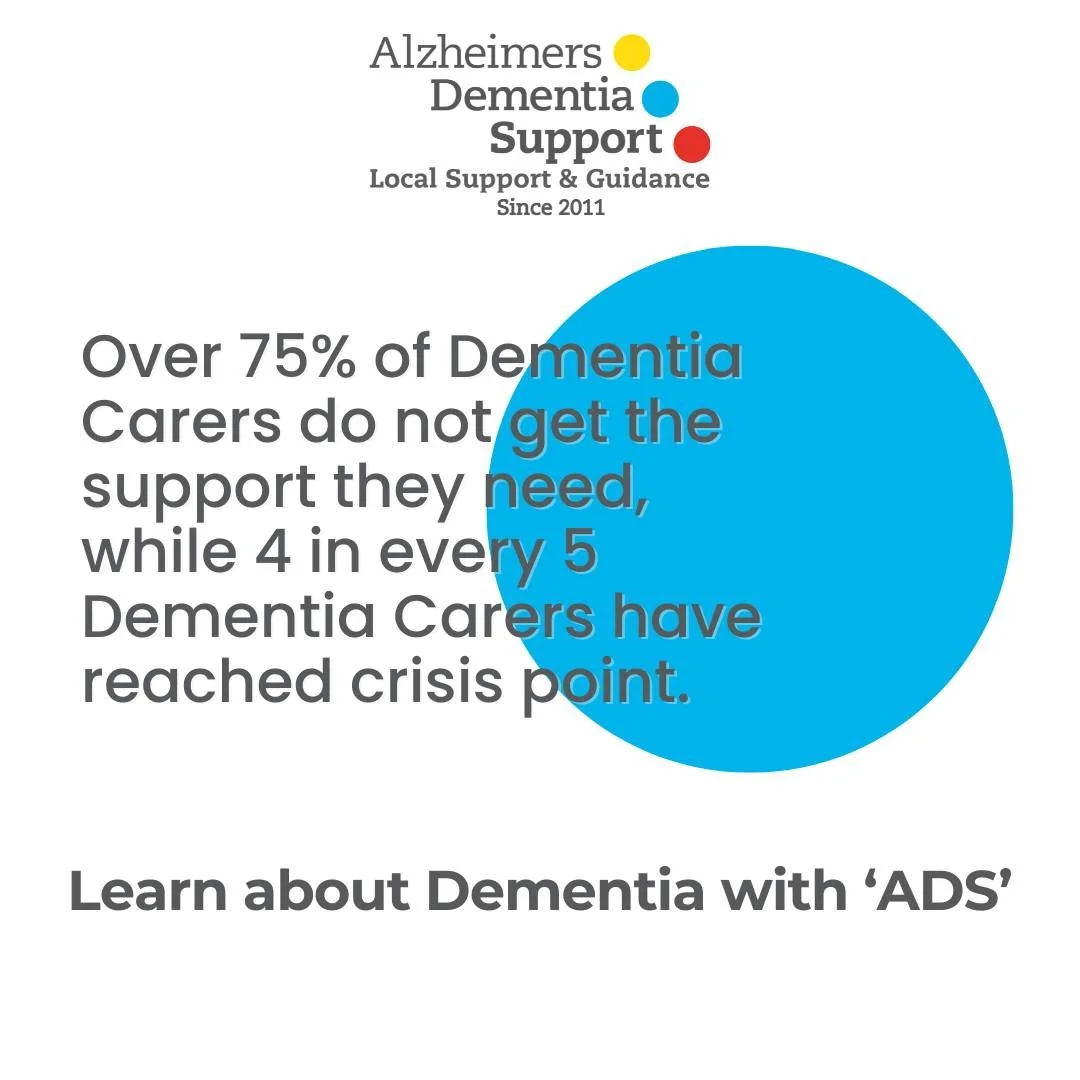 The statistics by Dementia Carers Count demonstrate that despite the growing prevalence of Dementia, Dementia Carers are not getting the support that they need and this is having a devastating impact on their health and well-being.