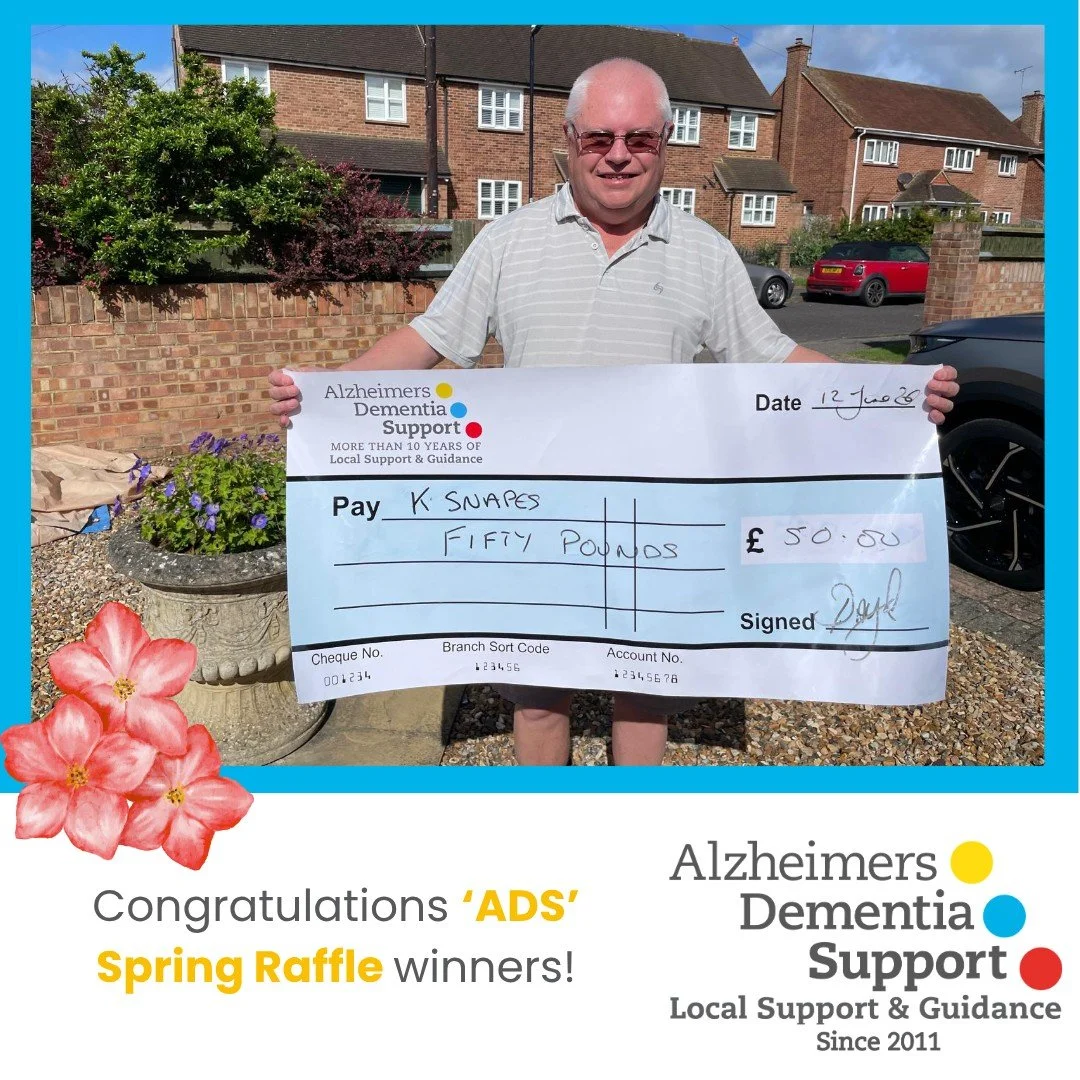 Congratulations to all three winners of the 'ADS' Spring Raffle 2026. In the photo is Kevin Snapes 3rd prize winner of the raffle. We'd like to thank everyone who participated and supported our raffle. All proceeds will be going towards supporting ou
