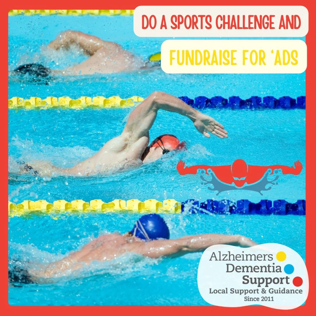 With the lovely weather that we have been enjoying, there are lots of challenge events 🏊 🏃&zwj;➡️ 🚴&zwj;♀️ happening locally where you, your family, friends, colleagues or club can take part and fundraise for 'ADS'. For some inspiration, you can v