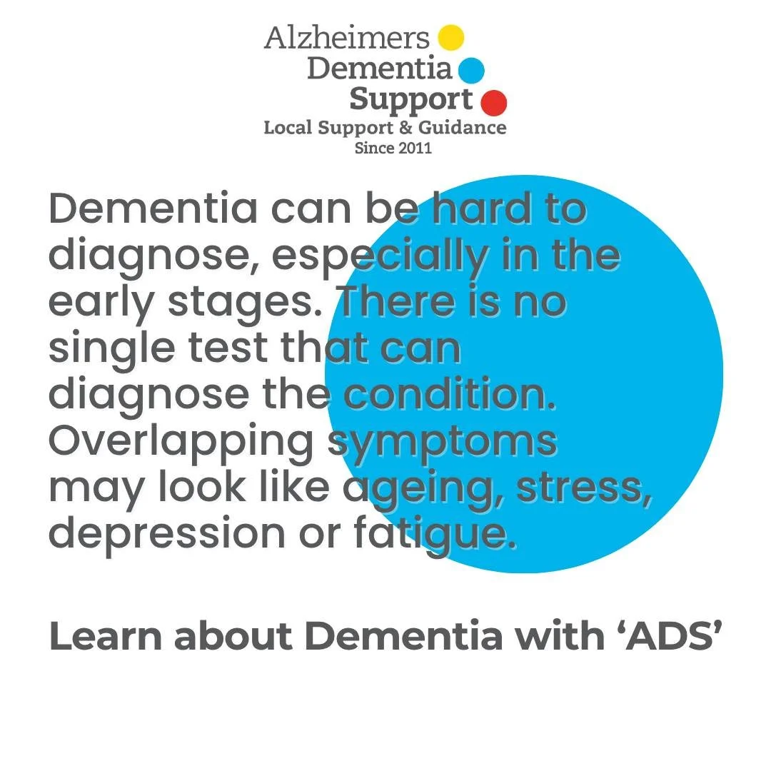 Symptoms may look like treatable health conditions such as a vitamin deficiency or thyroid problems. And determining exact sub types of Dementia can also be difficult. Fronto Temporal Dementia for example may look like a psychiatric problem (for exam