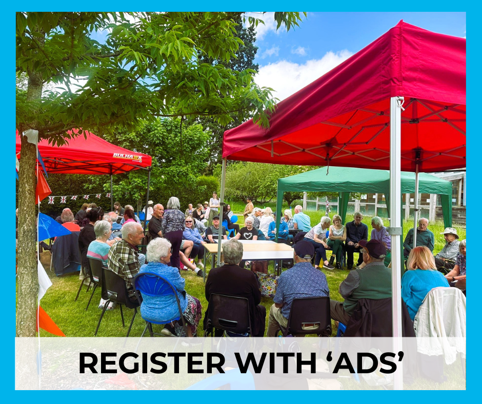 Register Today Ad Be part of the local 'ADS' Community | Join & Support Today — 'ADS'