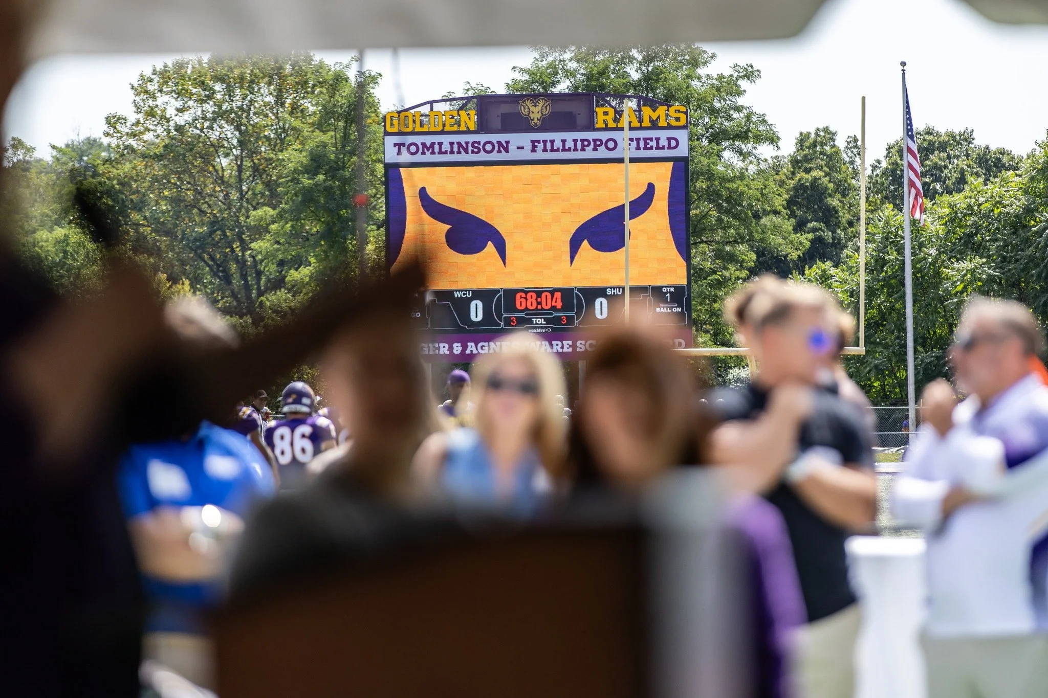 Quick stop at West Chester University for the dedication of their new scoreboard last month.

@wcuofpa #highereducationmarketing #highereducation higher education | marketing photography | event photographer