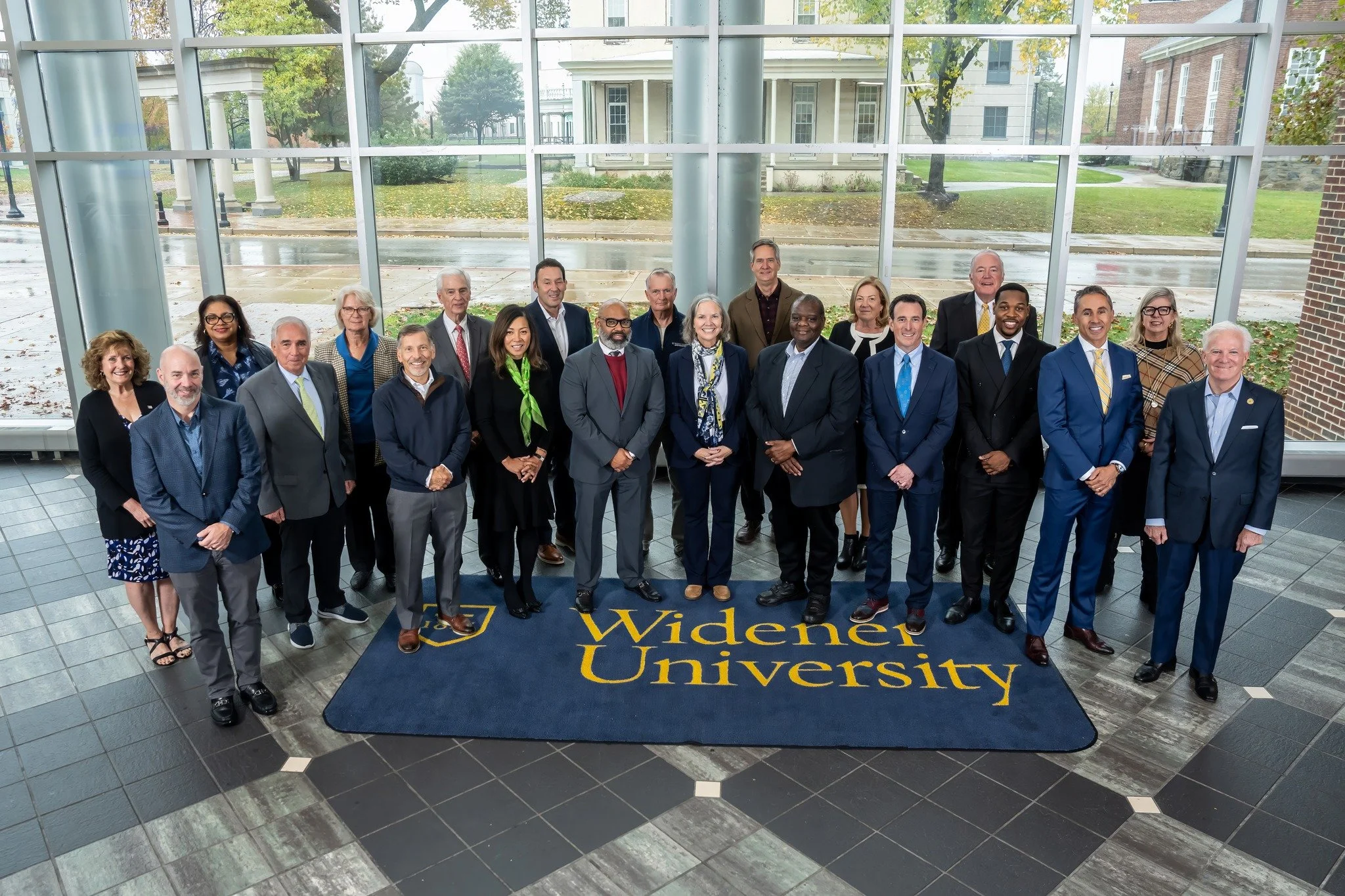 Large group photos are always a challenge. From finding a space, to arranging people in an appealing way, to making sure everyone looks good at the same time, there&rsquo;s a lot that goes into what seems like a simple shot. Now try adding torrential